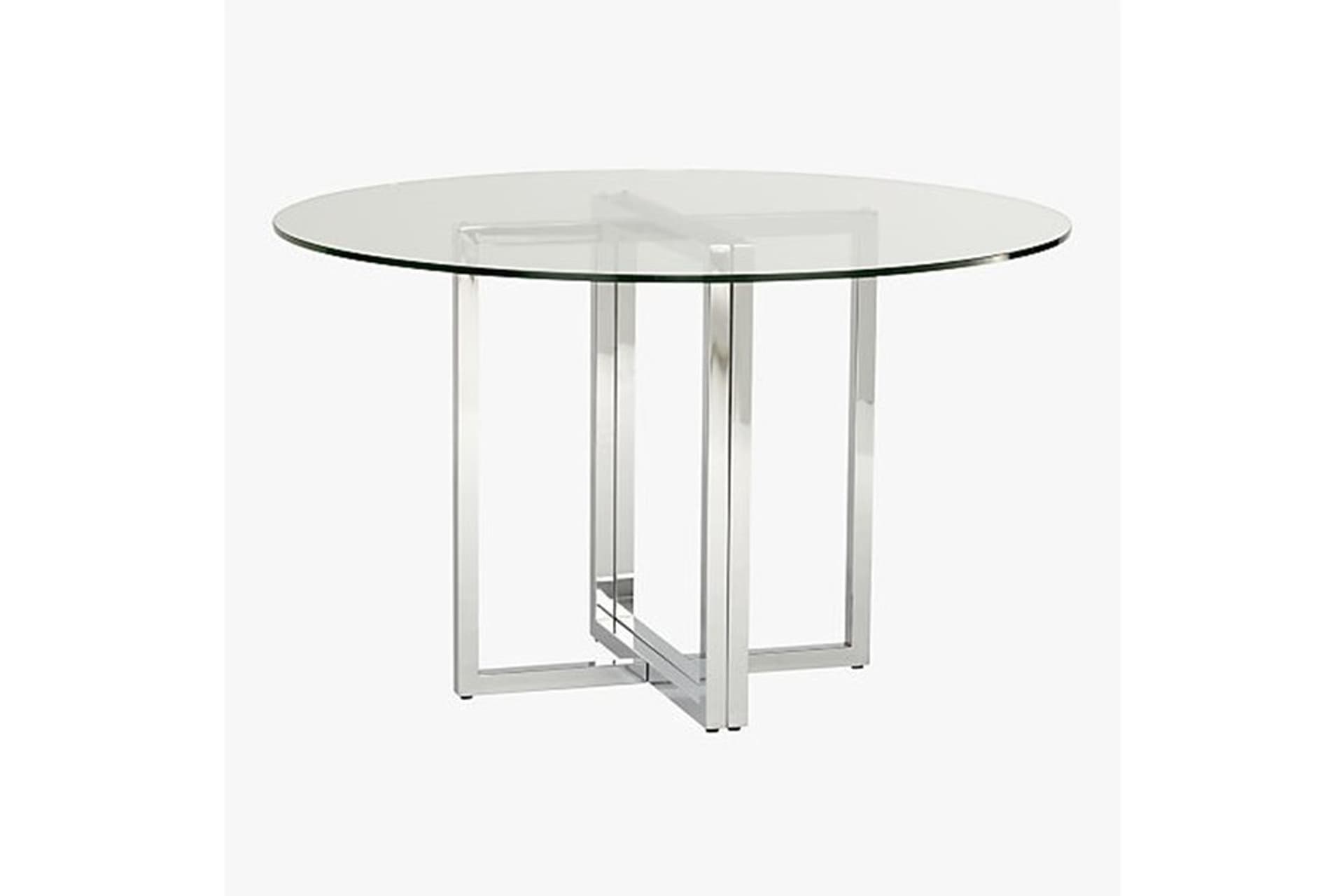 EVA PASLANMAZ METAL YEMEK MASASI, 120X120