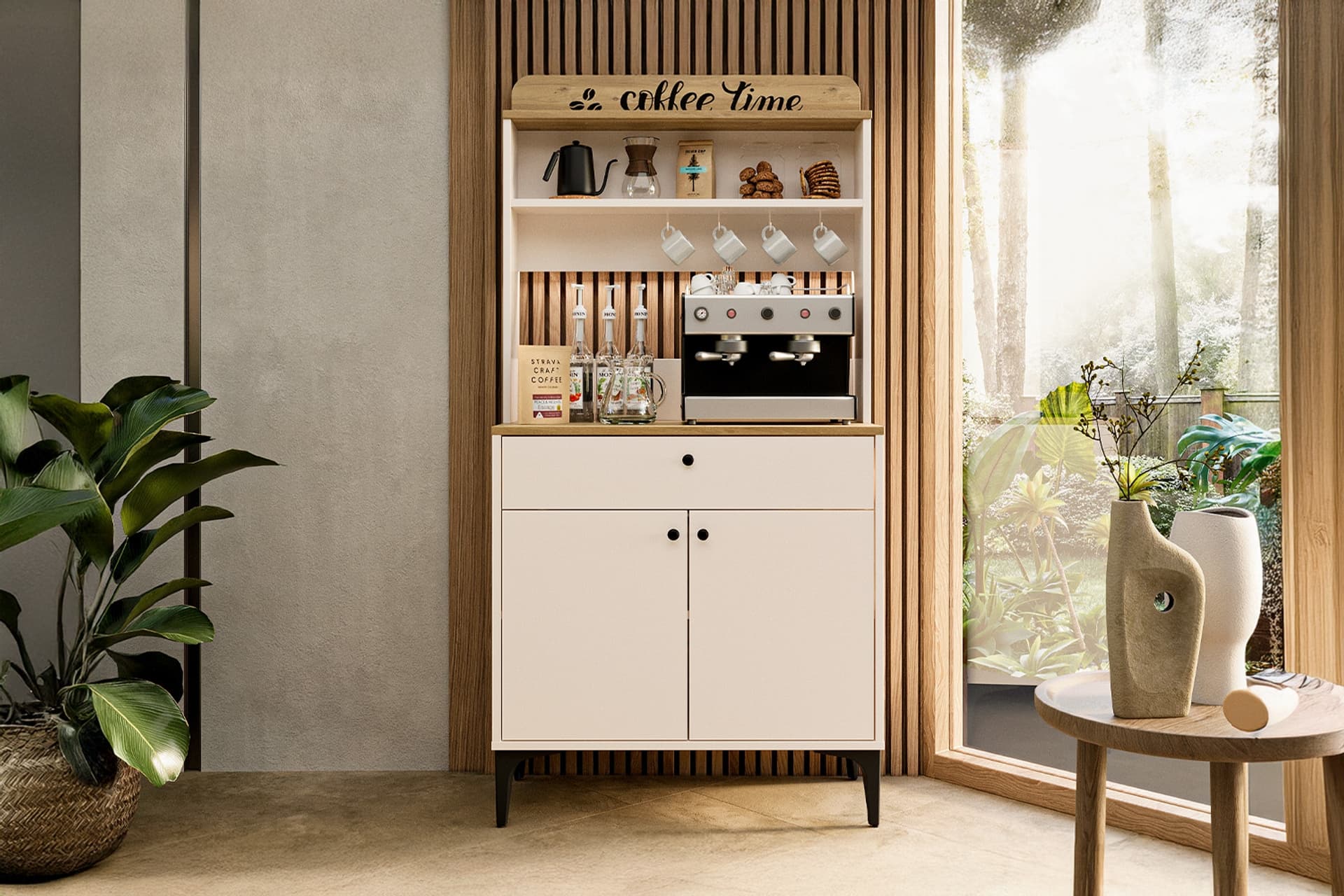 ÇETMEN COMFORT FLEX COFFEE TİME LEDLİ KAHVE KÖŞESİ
