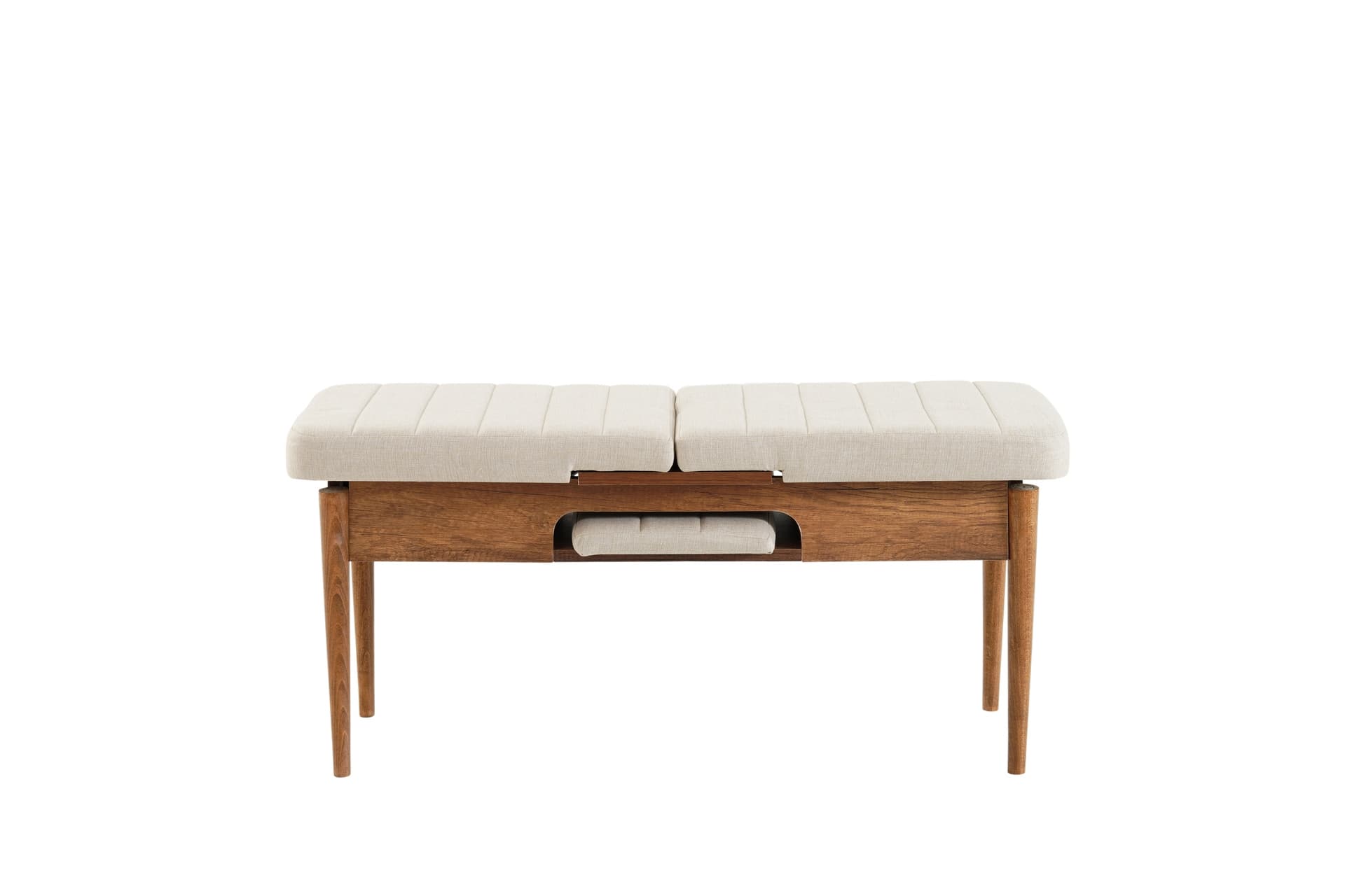 SEMBOL AÇILIR BENCH, CEVİZ KREM