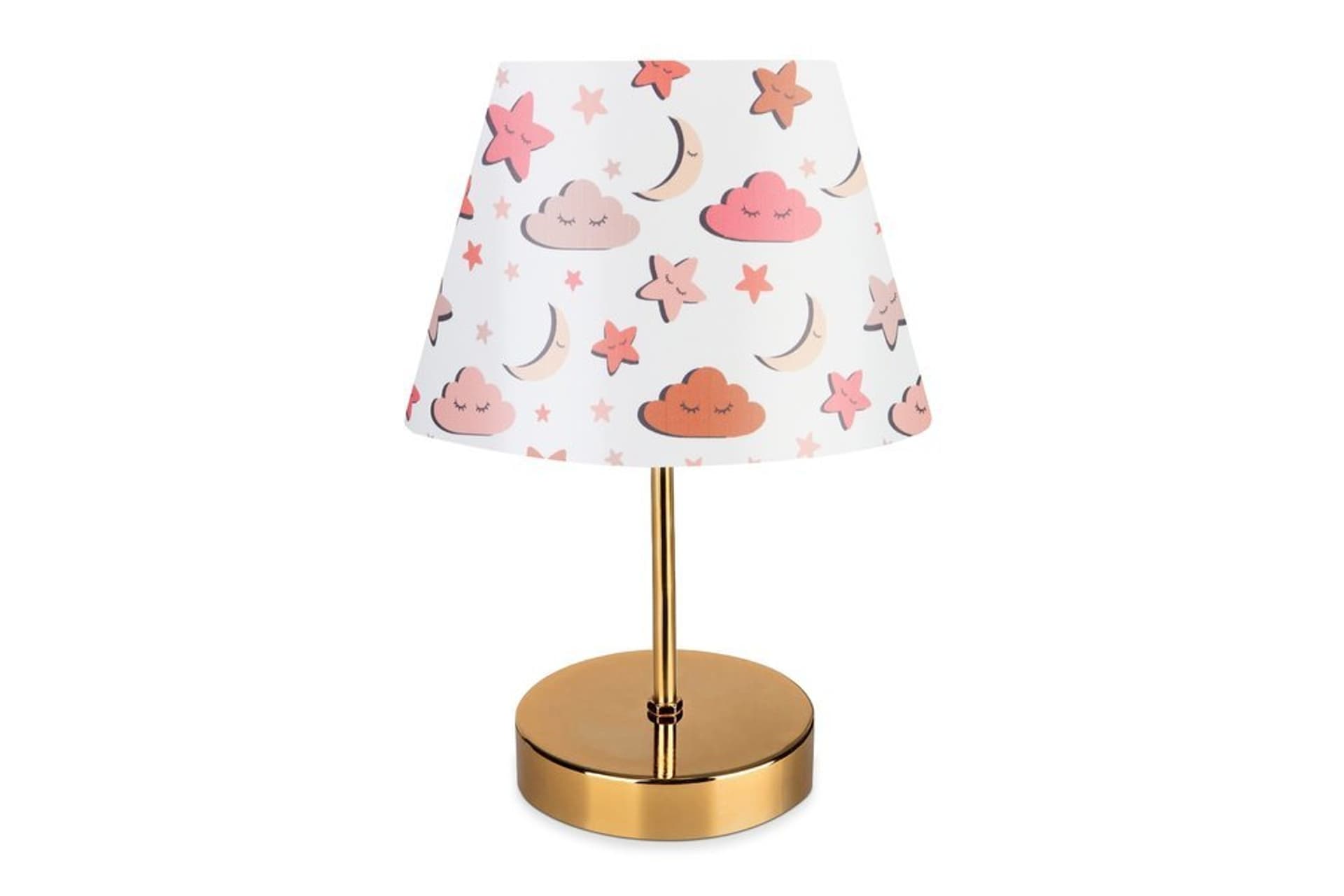 EVLİGHT NURA ABAJUR 1076 PEMBE & GOLD
