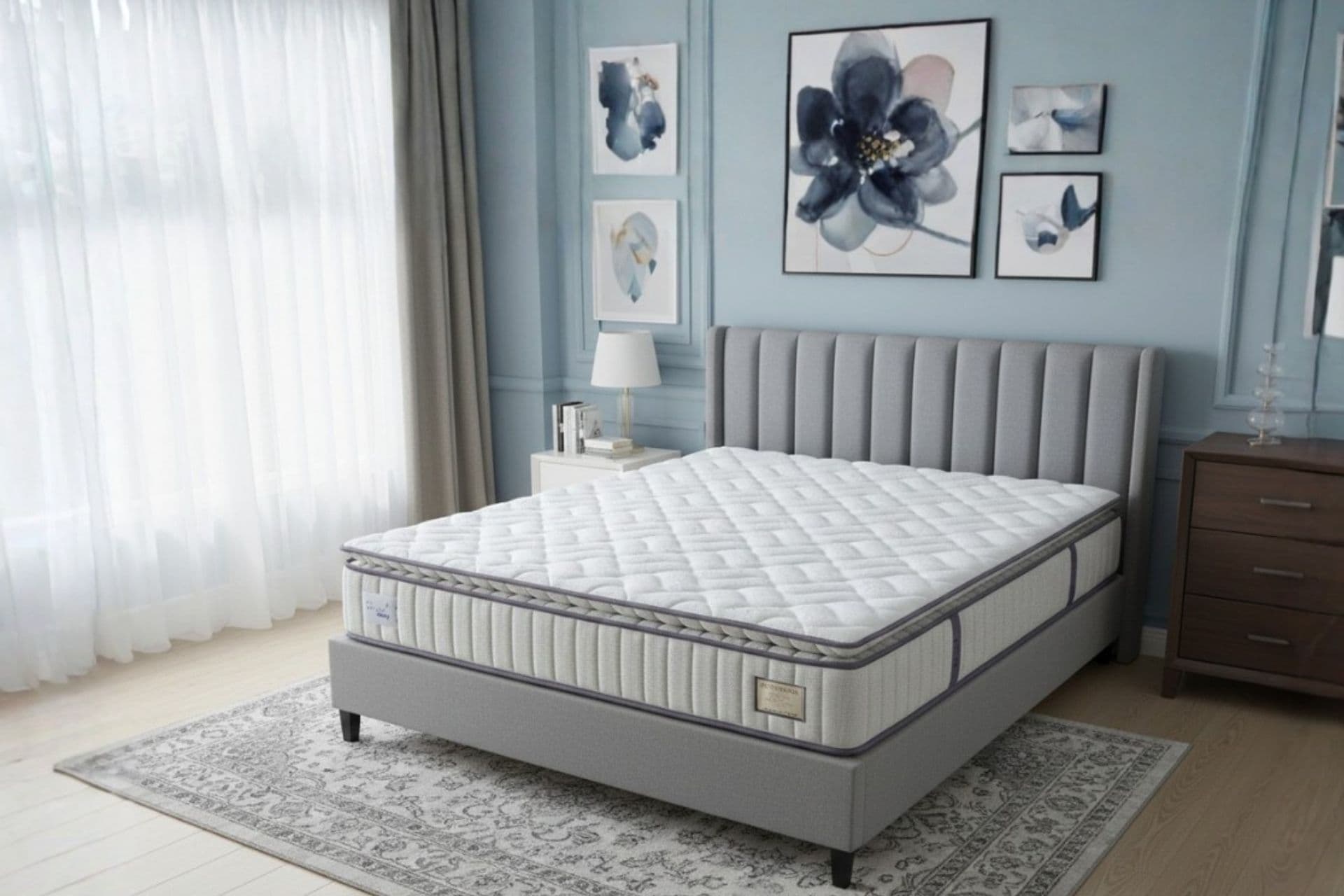 PUUF SLEEP ATTİTUDE ALOE VERA ORTOPEDİK PEDLİ YATAK, 90X190