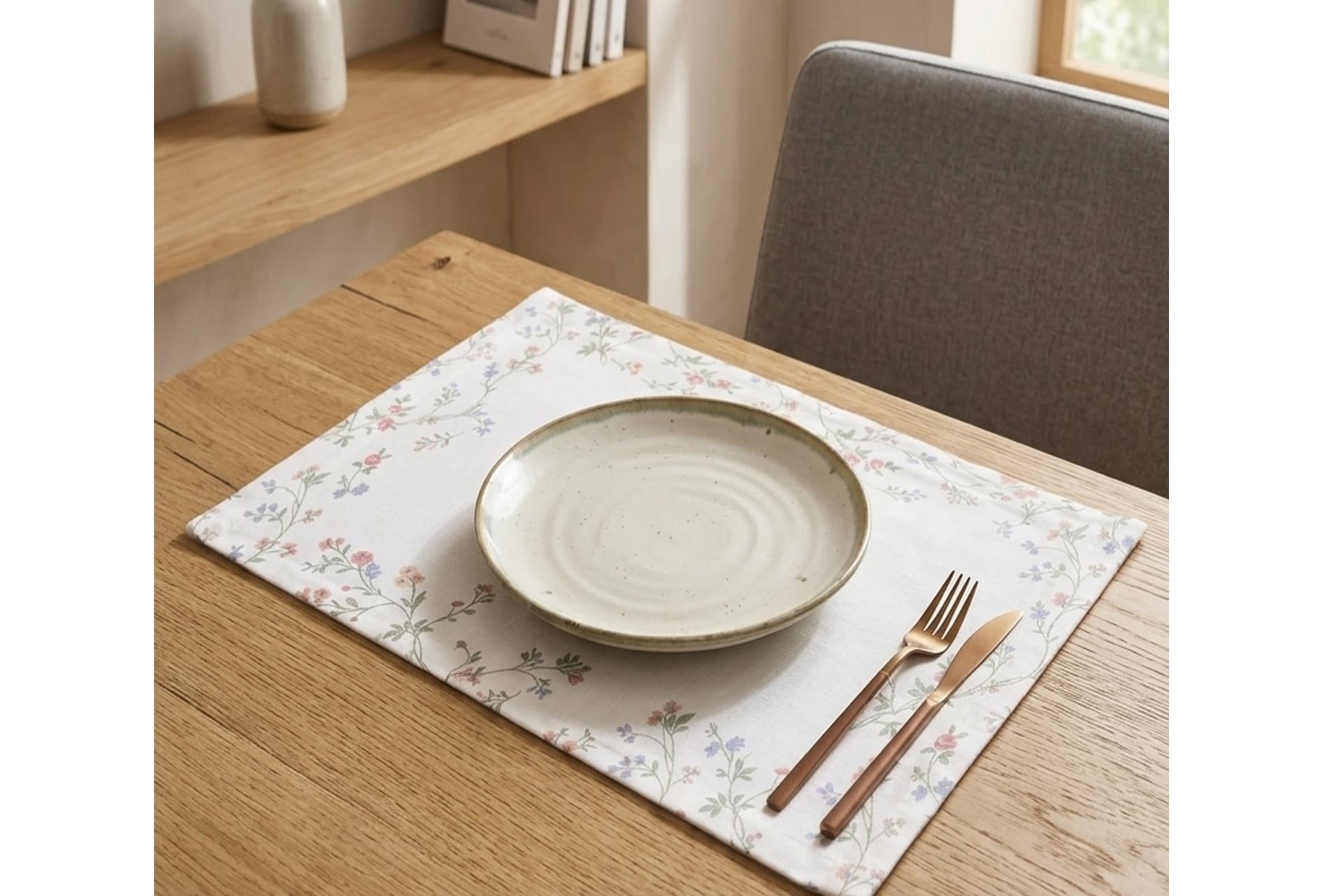 PASTEL GROVE ALTILI AMERİKAN SERVİS TAKIMI