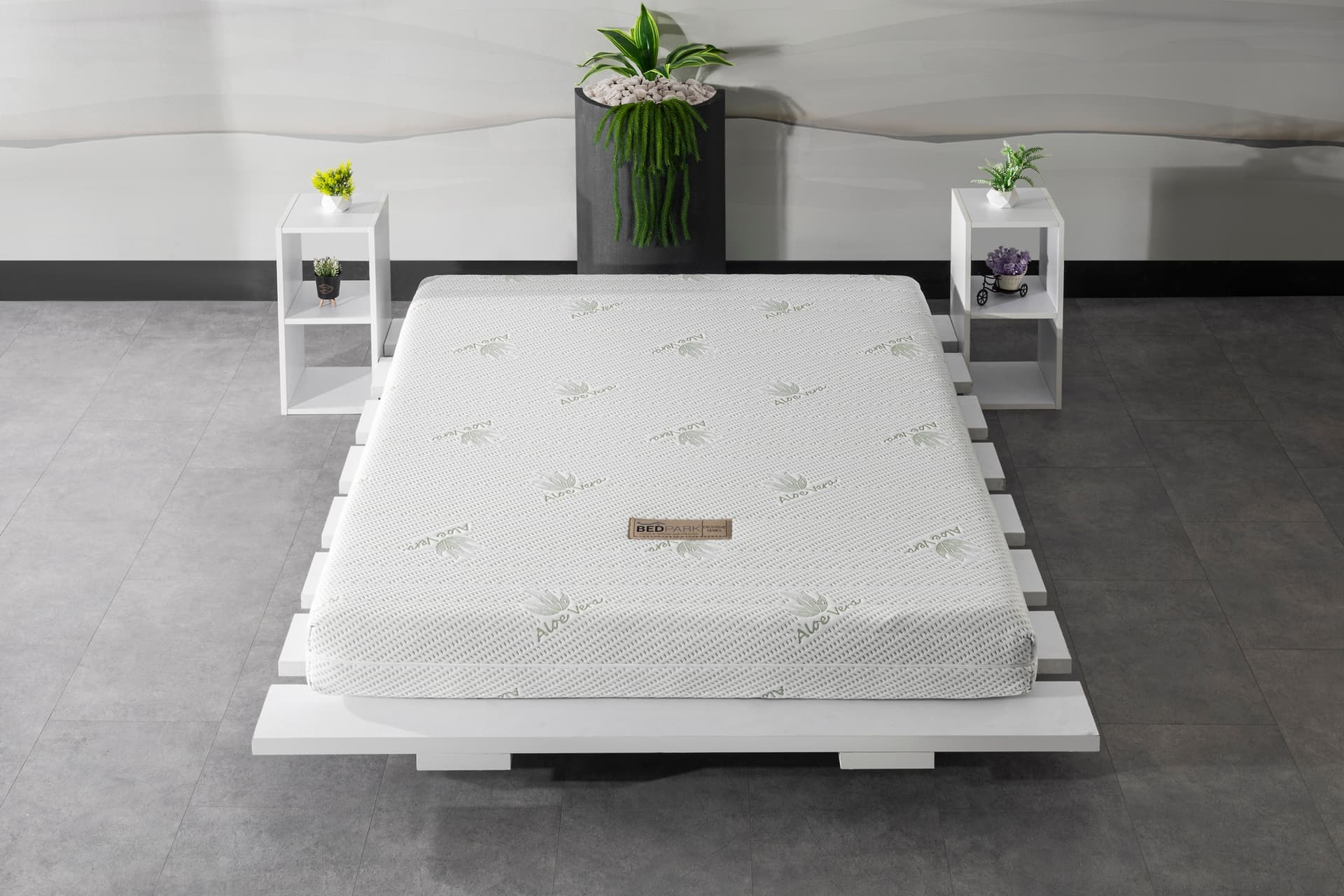 BEDP COMFORT KILIFLI VİSCO TEK KİŞİLİK YATAK, 90X190