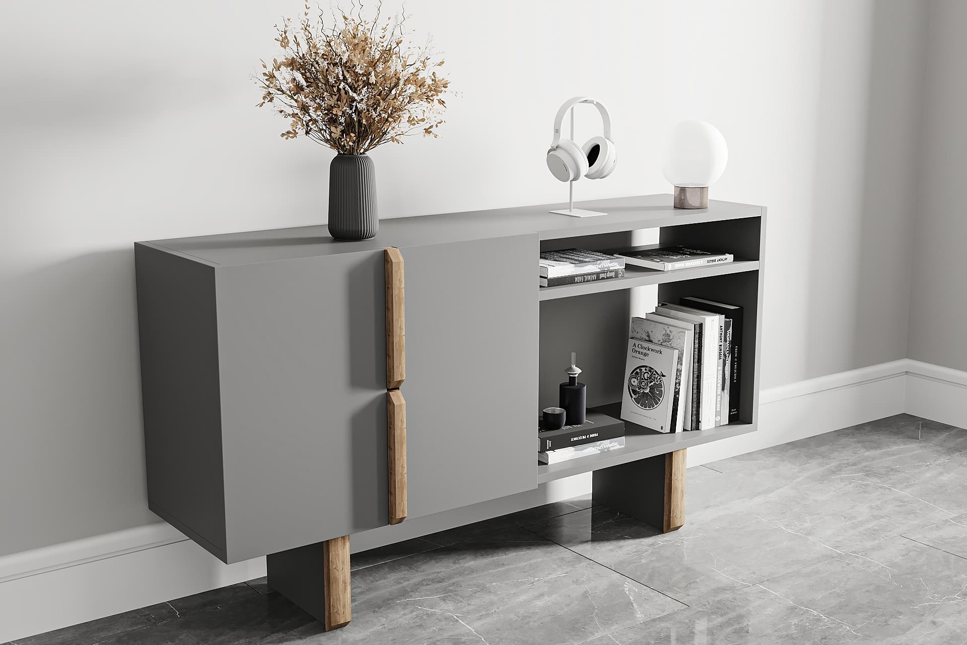 ZENİTH OFİS DOLAP, ANTRASİT