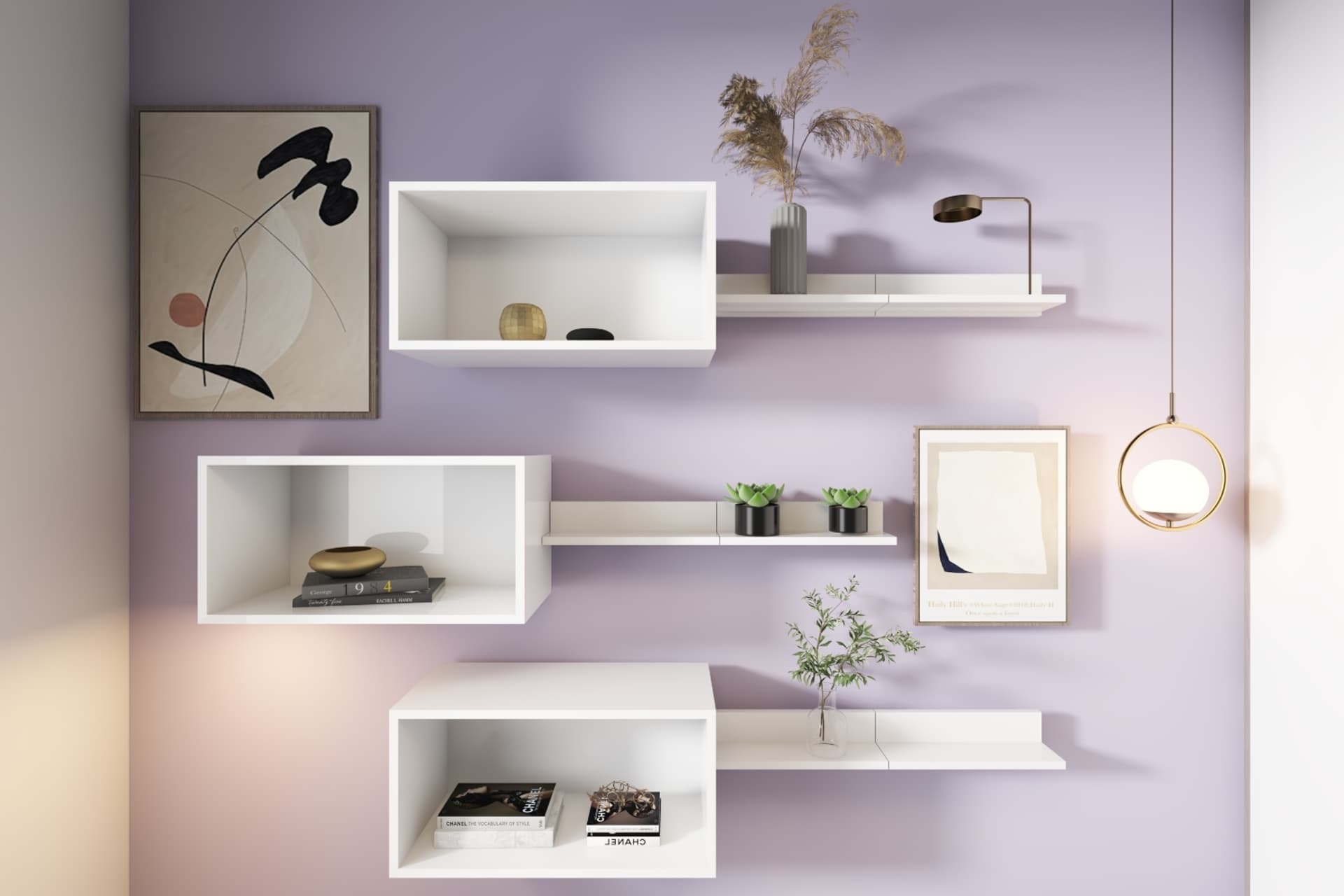 AYDIN KİTAPLIKLI RAF, NRG-DVR-1002