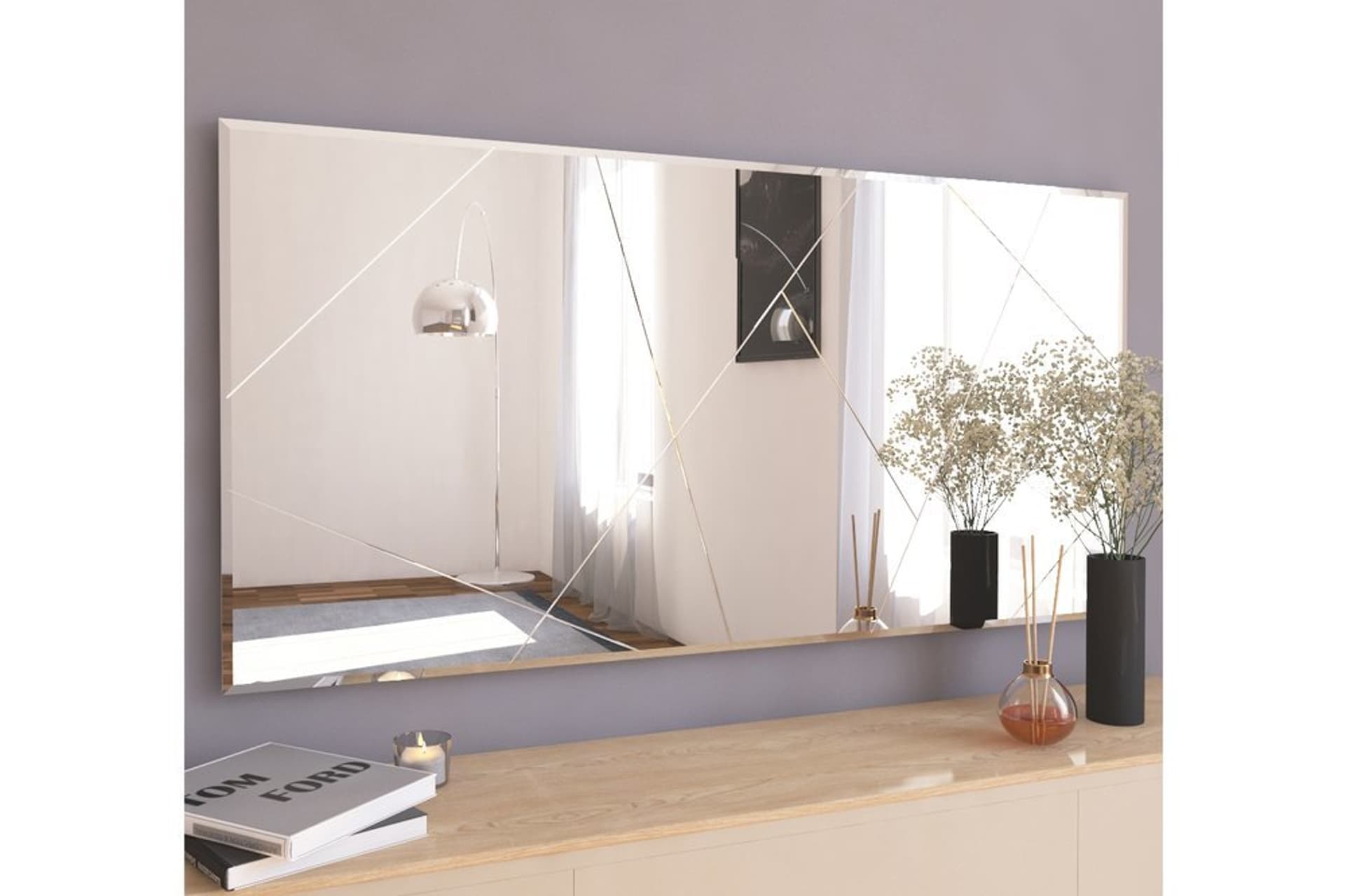 MONE MODERN DESEN SALON DUVAR AYNA