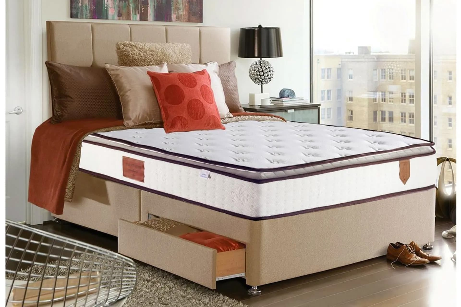 BEDCRAFT STARLINE PLUS PEDLİ ULTRA FULL YAYLI TEK KİŞİLİK YATAK, 90X190
