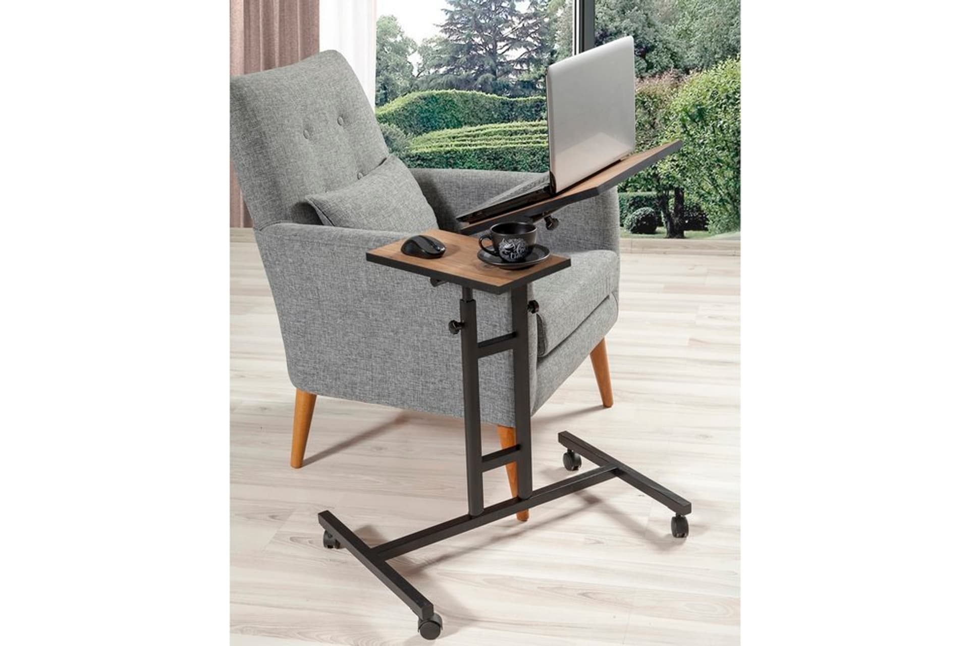 GLEN HOME OFFICE LAPTOP MASASI, ATLANTİK CEVİZ