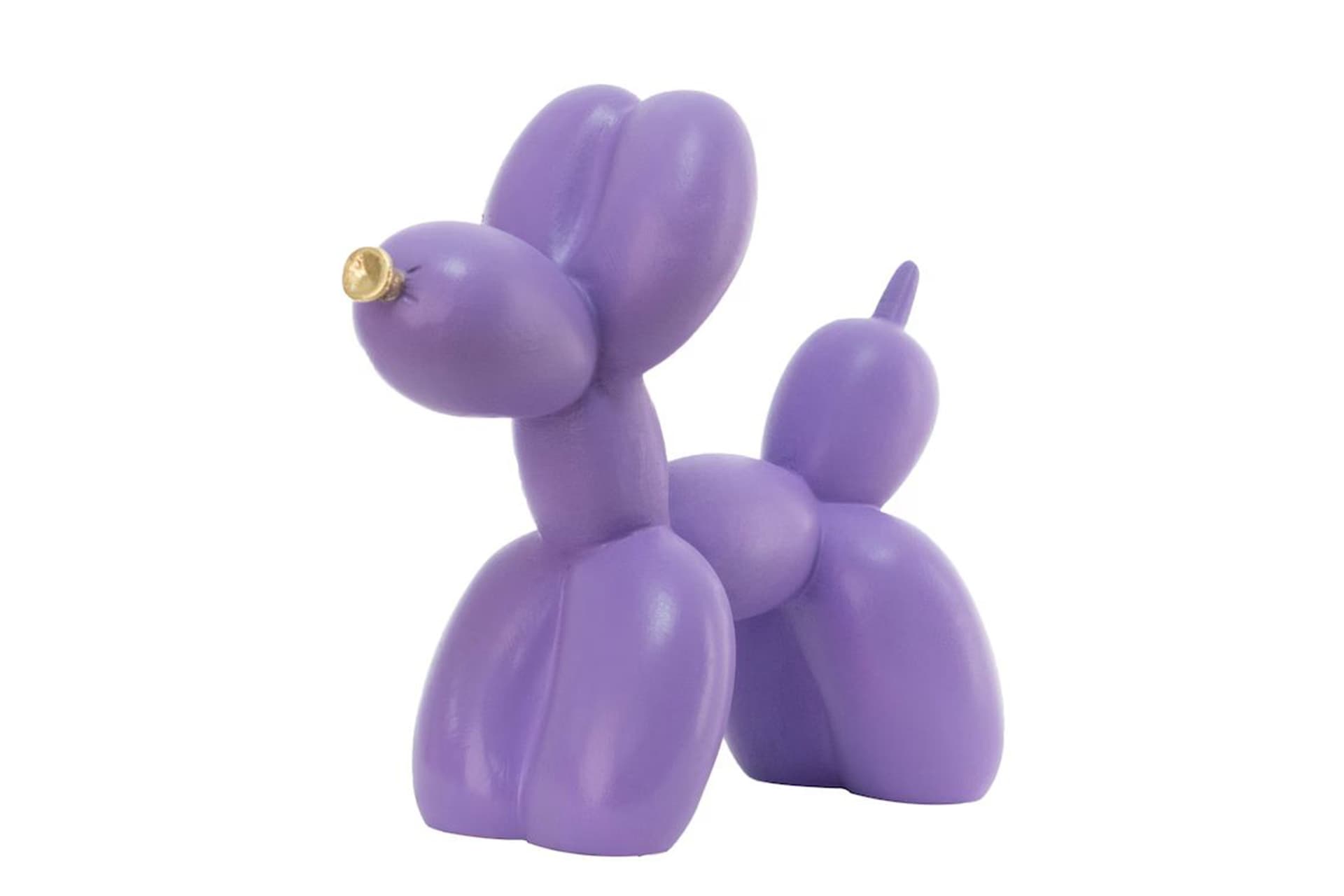BALON KÖPEK GOLD BURUNLU KÜÇÜK BOY, LİLA
