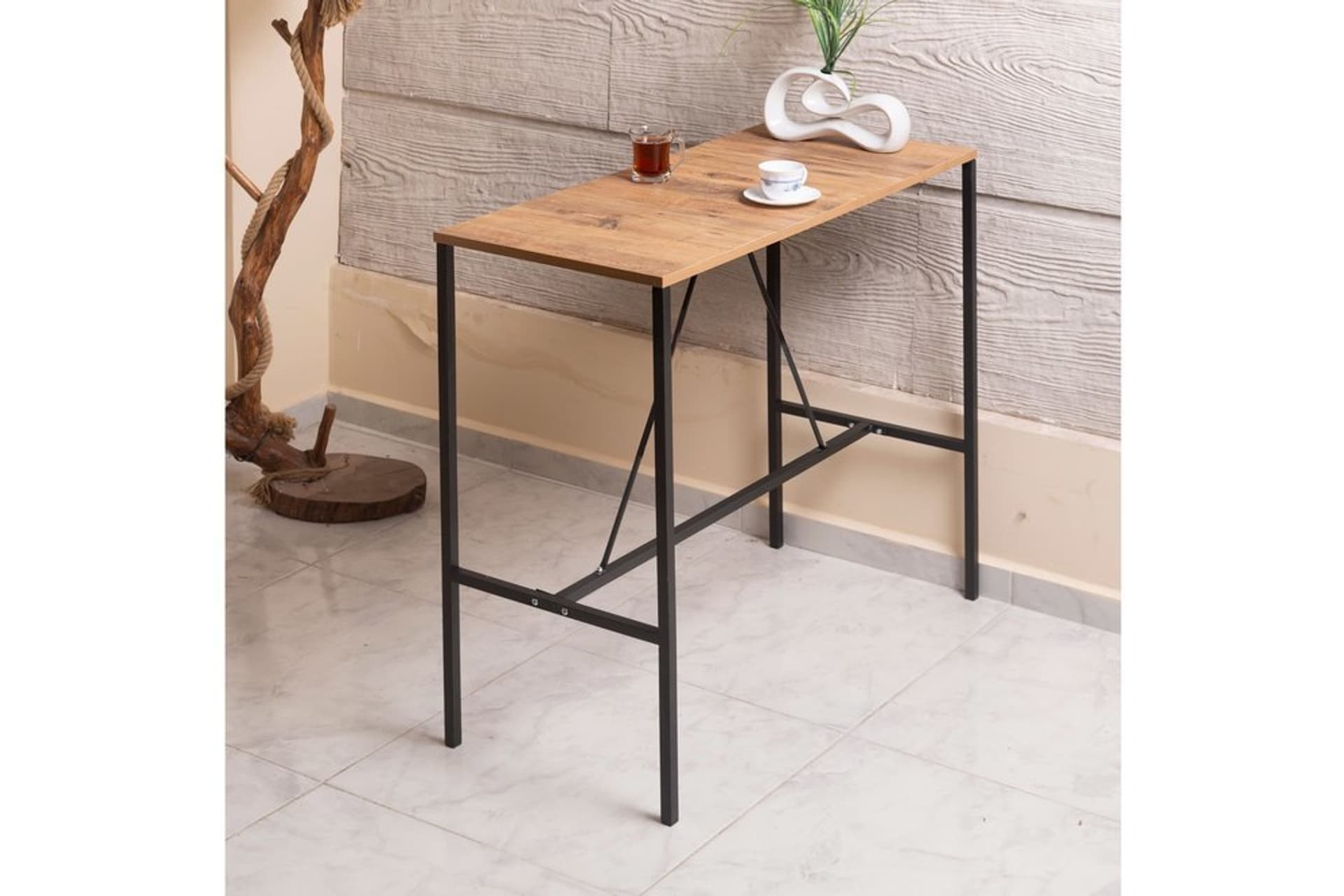 RETRODESİGN BAR MASASI, ATLANTİK ÇAM, 100X45