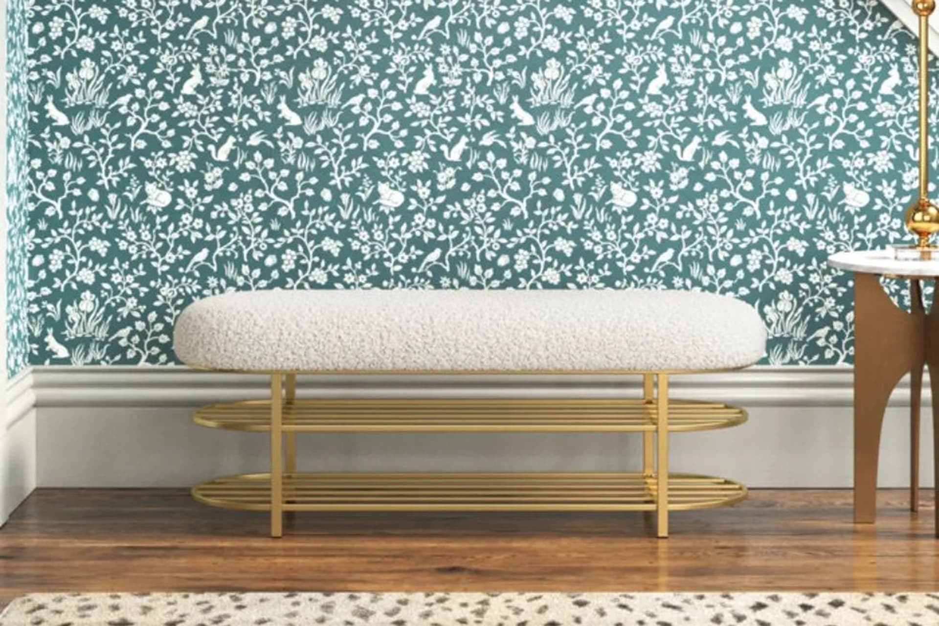 NAPOLYON TEDDY BENCH, BEYAZ