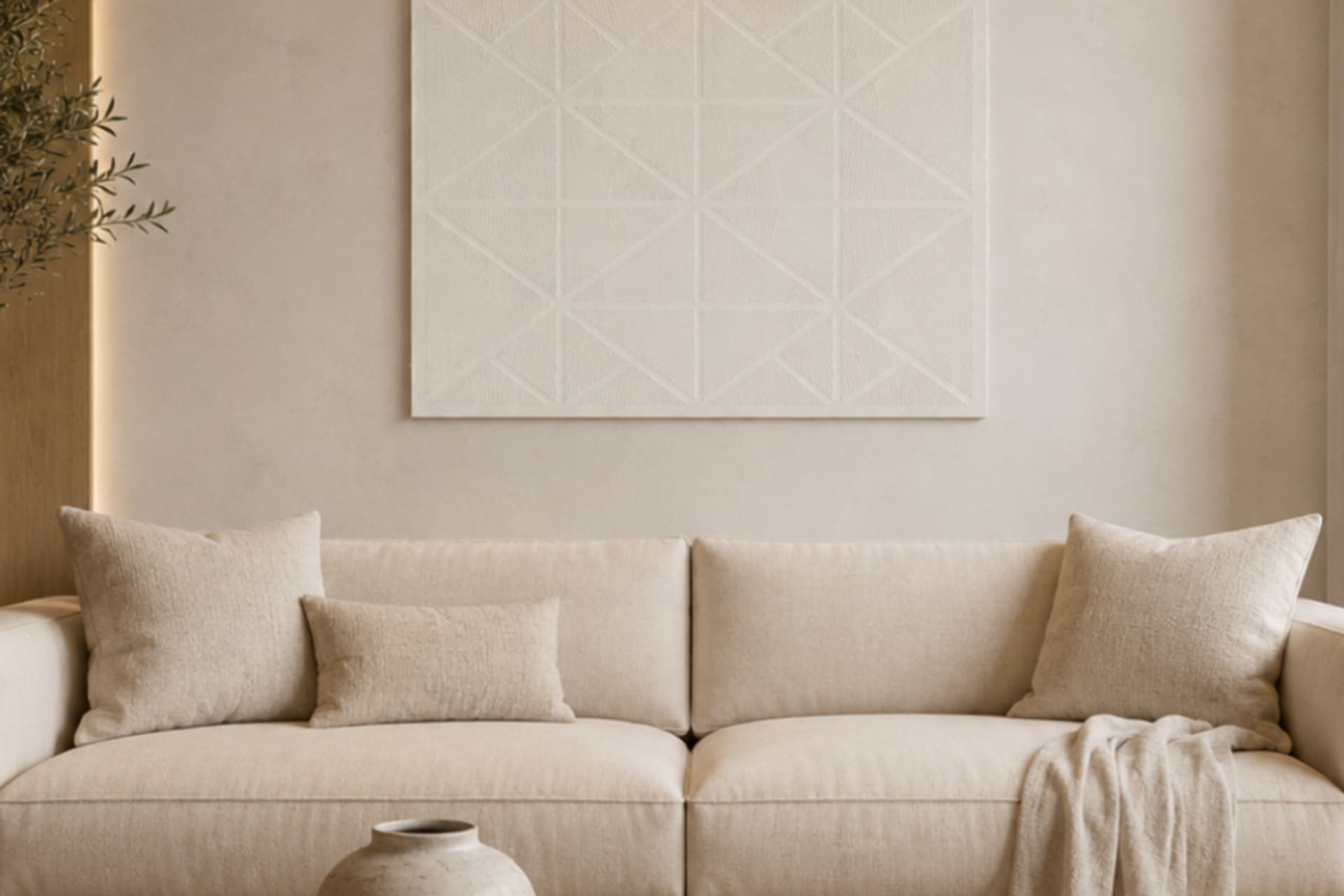 ELYSİA MODERN DOKULU TABLO, KREM 50X70 CM