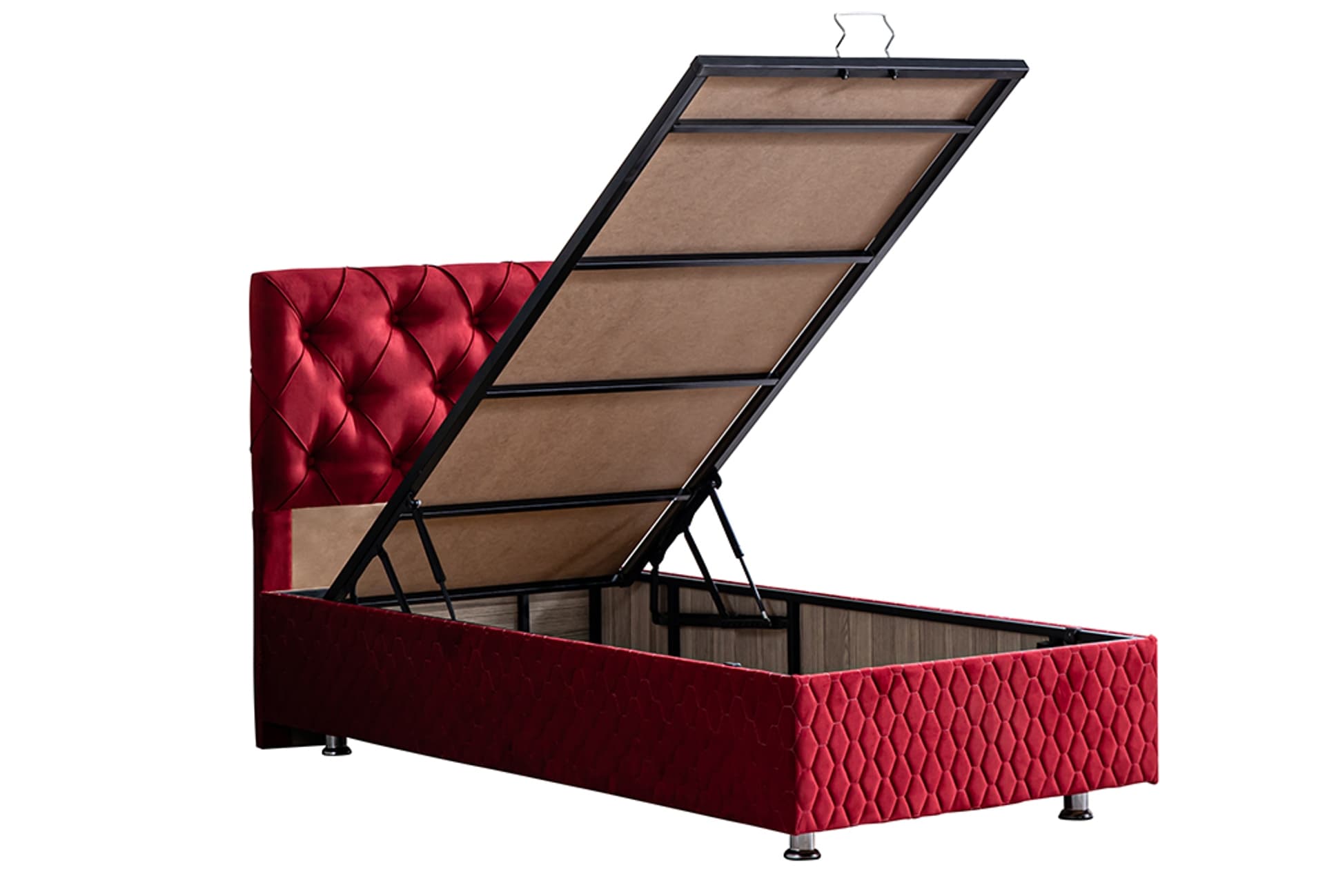VİTA NEW BAZA VE BAŞLIK SETİ, BORDO, 90X190