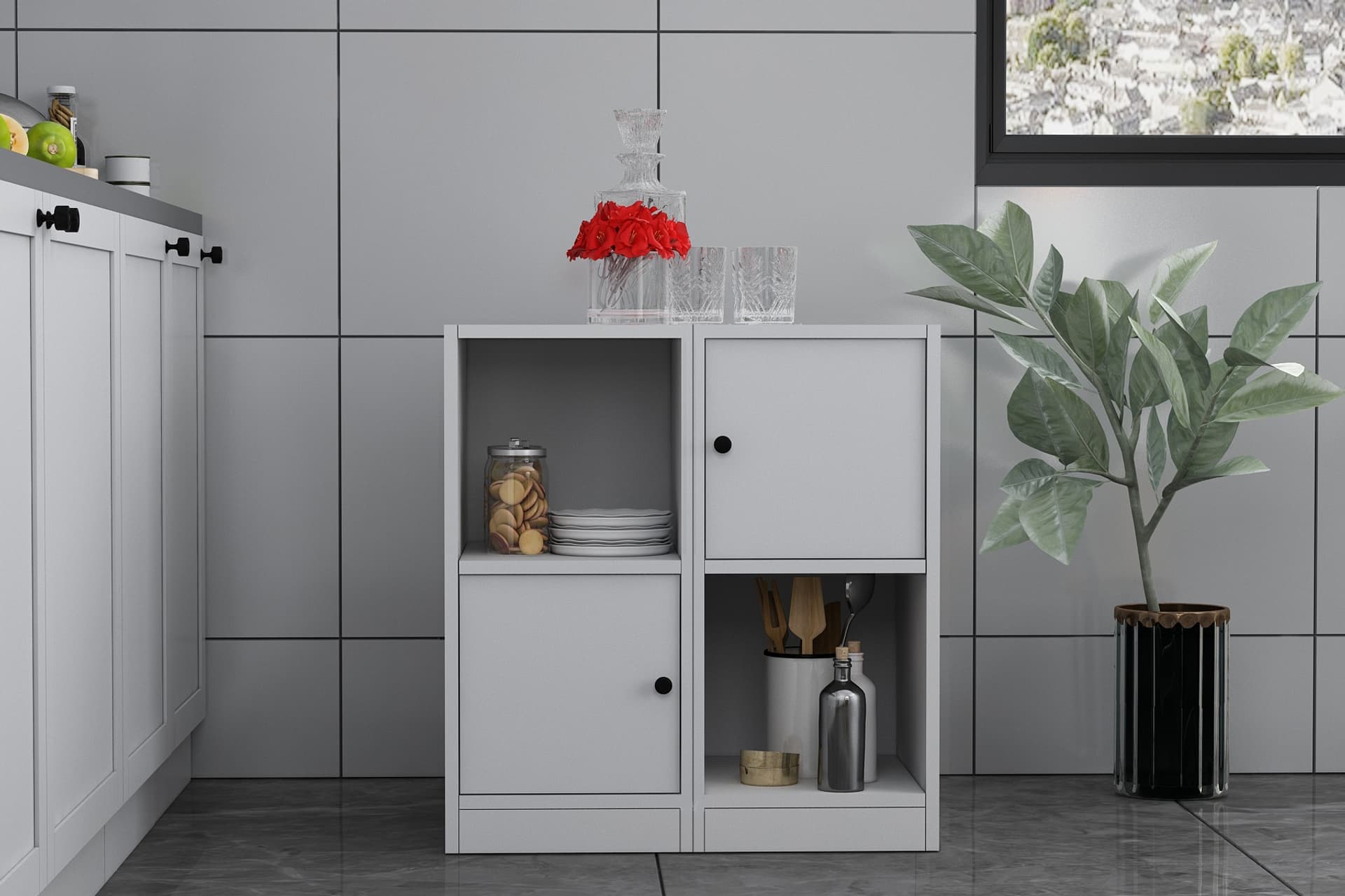 BK ÇOK AMAÇLI DOLAP, 2 KAPAKLI, ÇAD