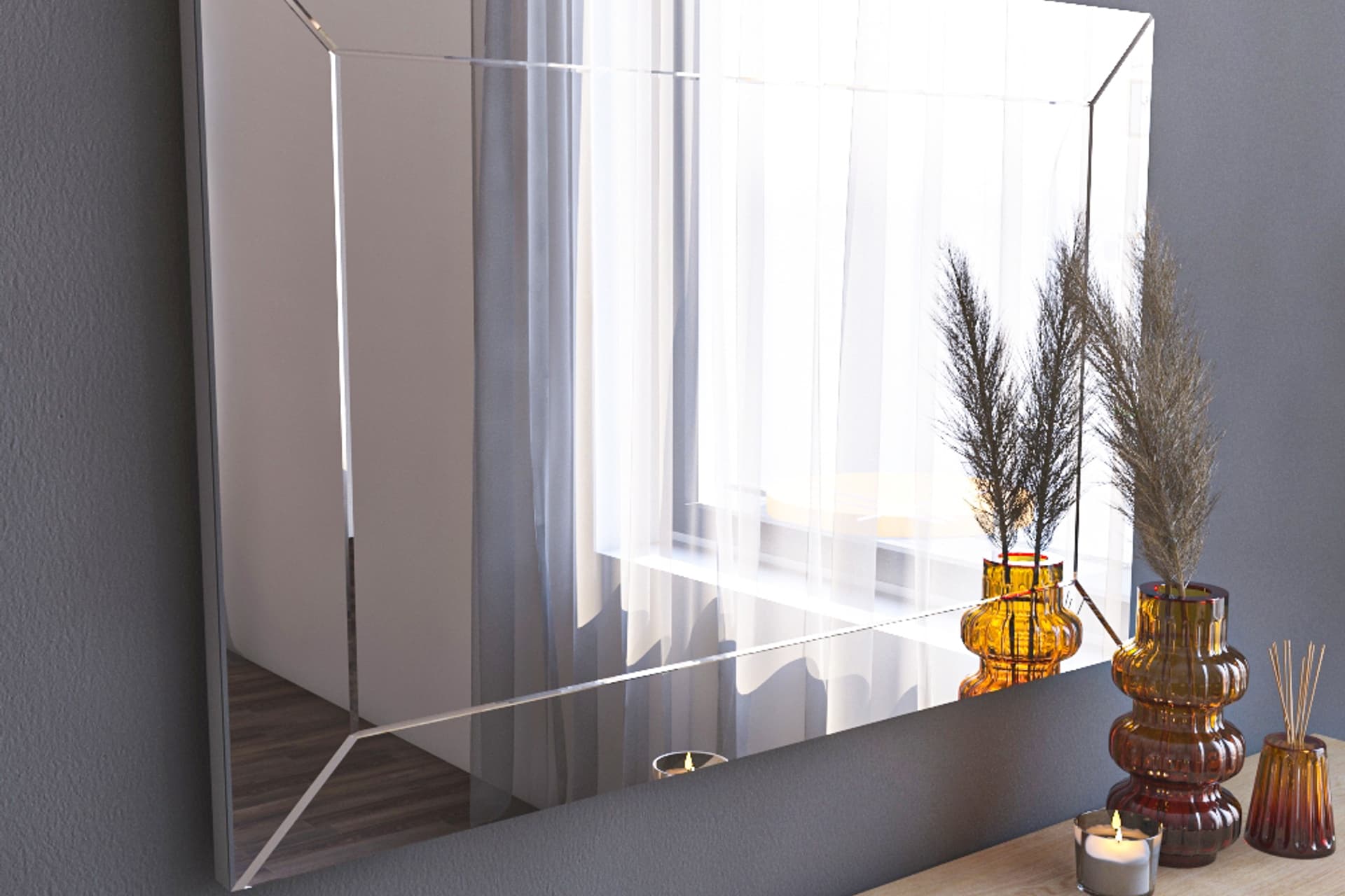 MONE AYNA DEKORATİF SALON AYNA
