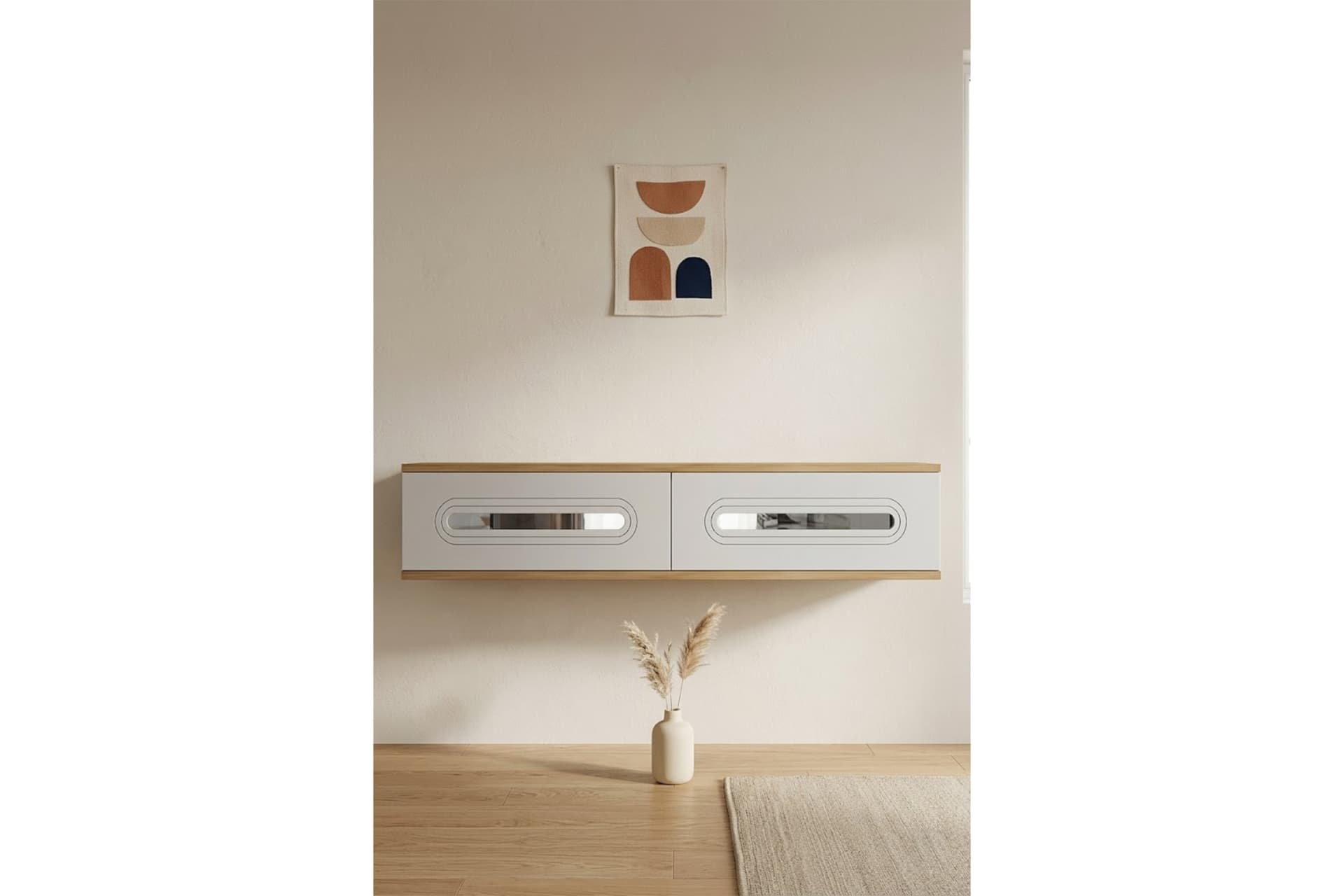RANY DRESUAR ANTRE HOL RAFI SAFİRMEŞE BEYAZ SİLVER 120 CM DA1220DBS