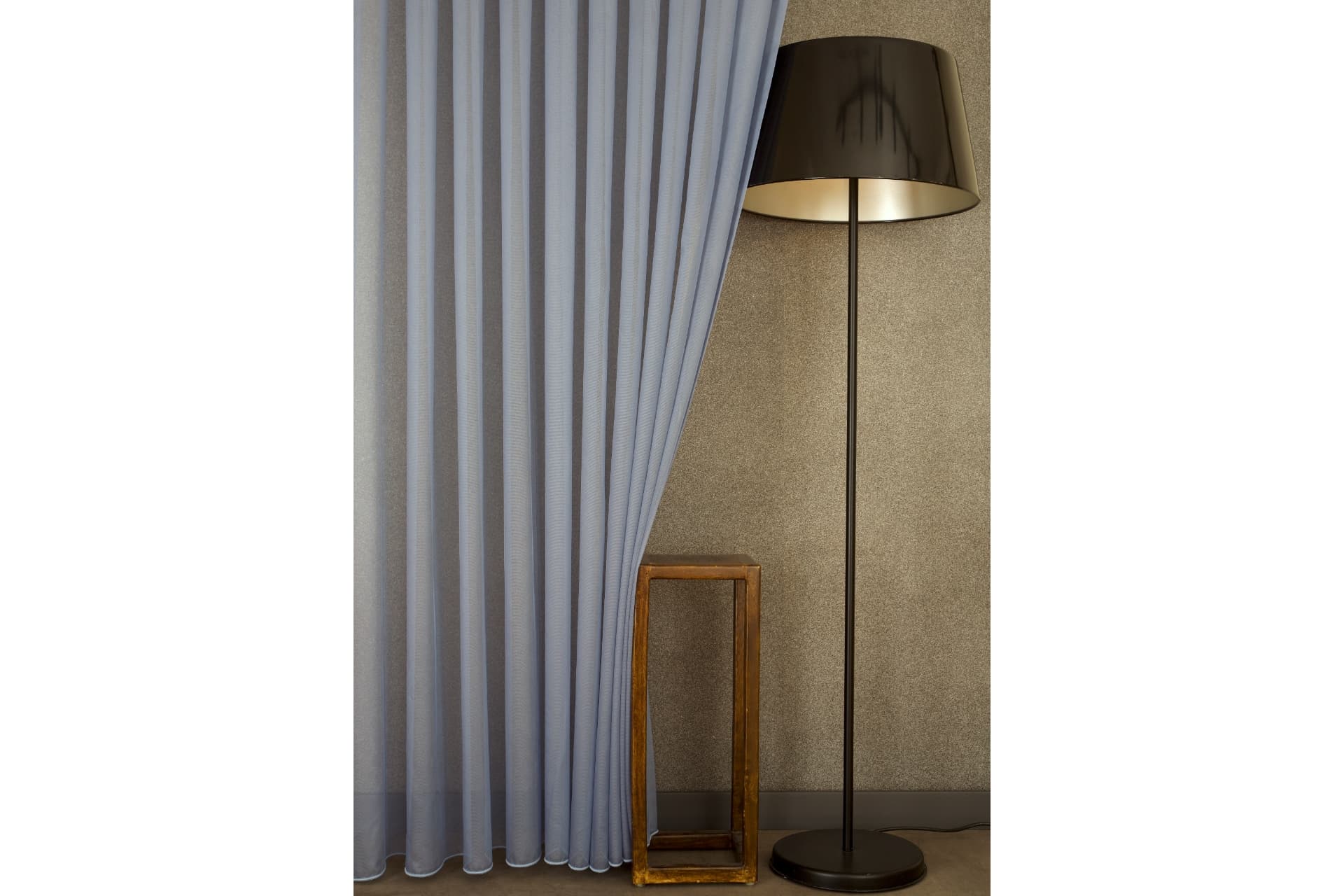 MASSARELLİ ETAMİN TÜL MAVİ  1-3 SIK PİLE 150X260