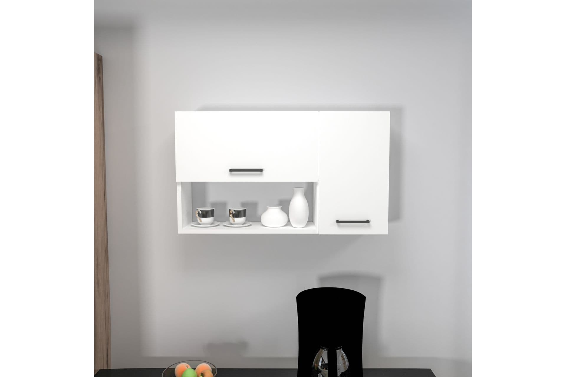 AKASYA ÇOK AMAÇLI MUTFAK VE BANYO DOLABI, BEYAZ
