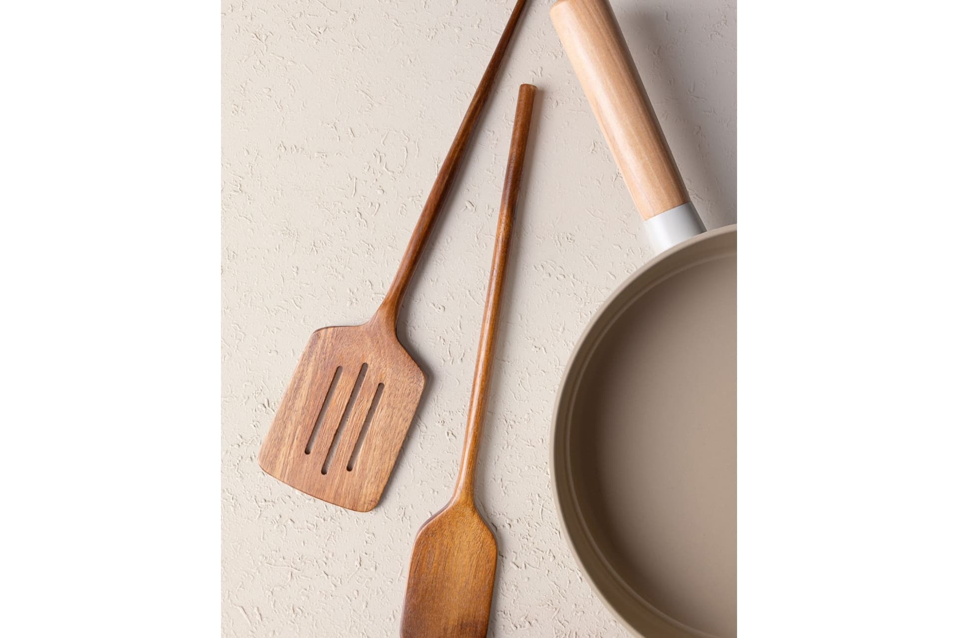 THE MİA NATURA AKASYA SPATULA 35X6 CM