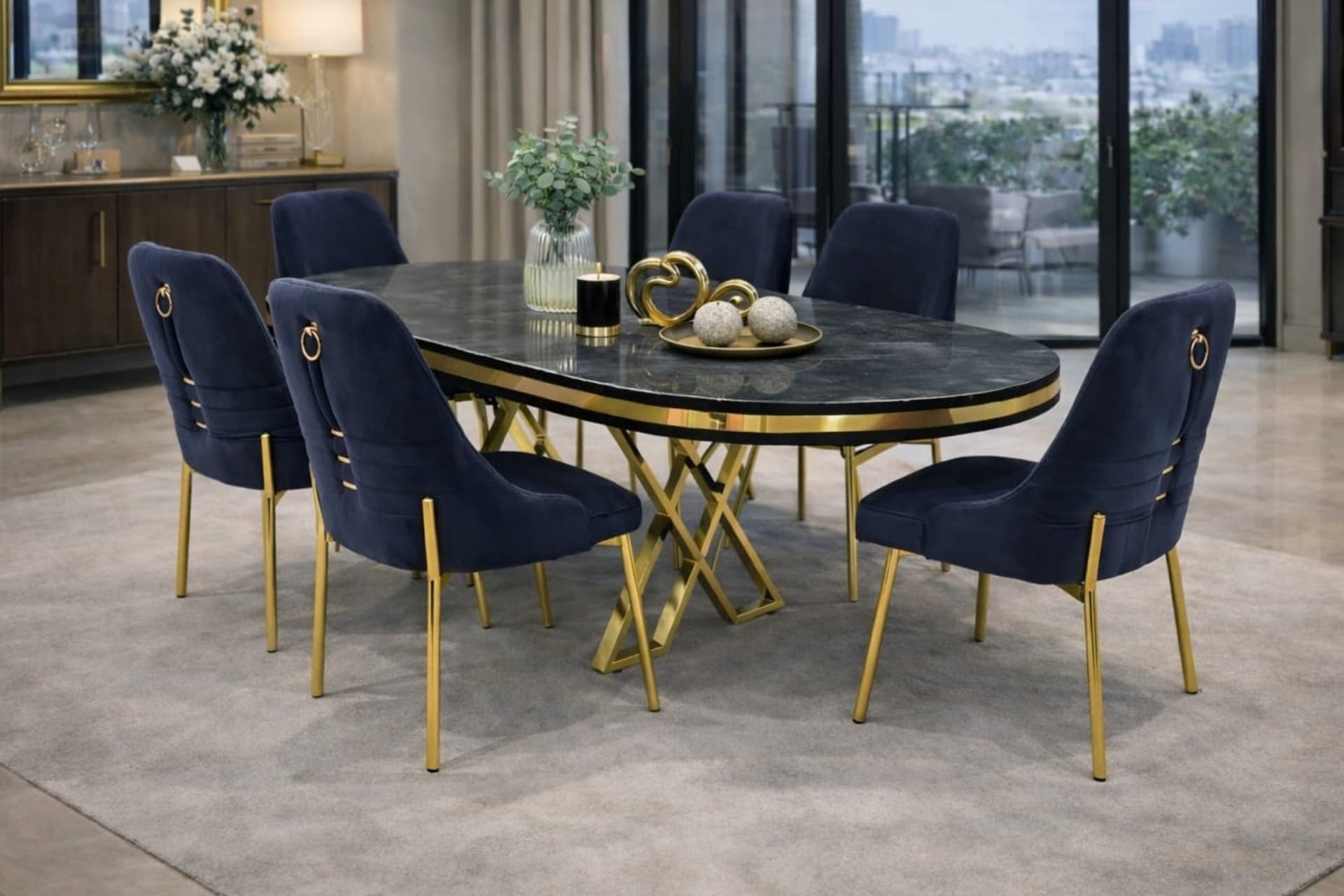 GALAXY MASA TAKIMI, 6 SANDALYELİ