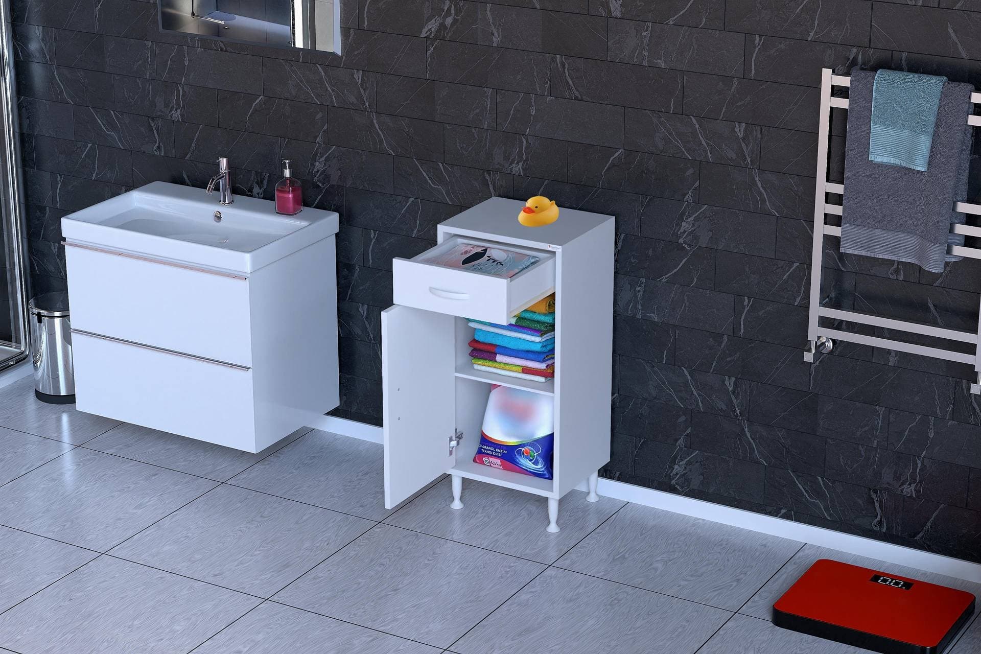 MODİLAYN EMİR ÇOK AMAÇLI DOLAP, 2 BÖLMELİ, 35X88X32,5