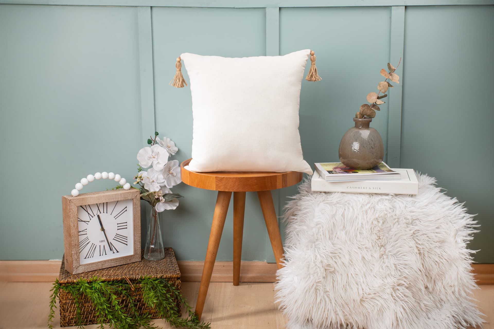 DFN HOME BOHO JUT PÜSKÜLLÜ KIRLENT , 43X43