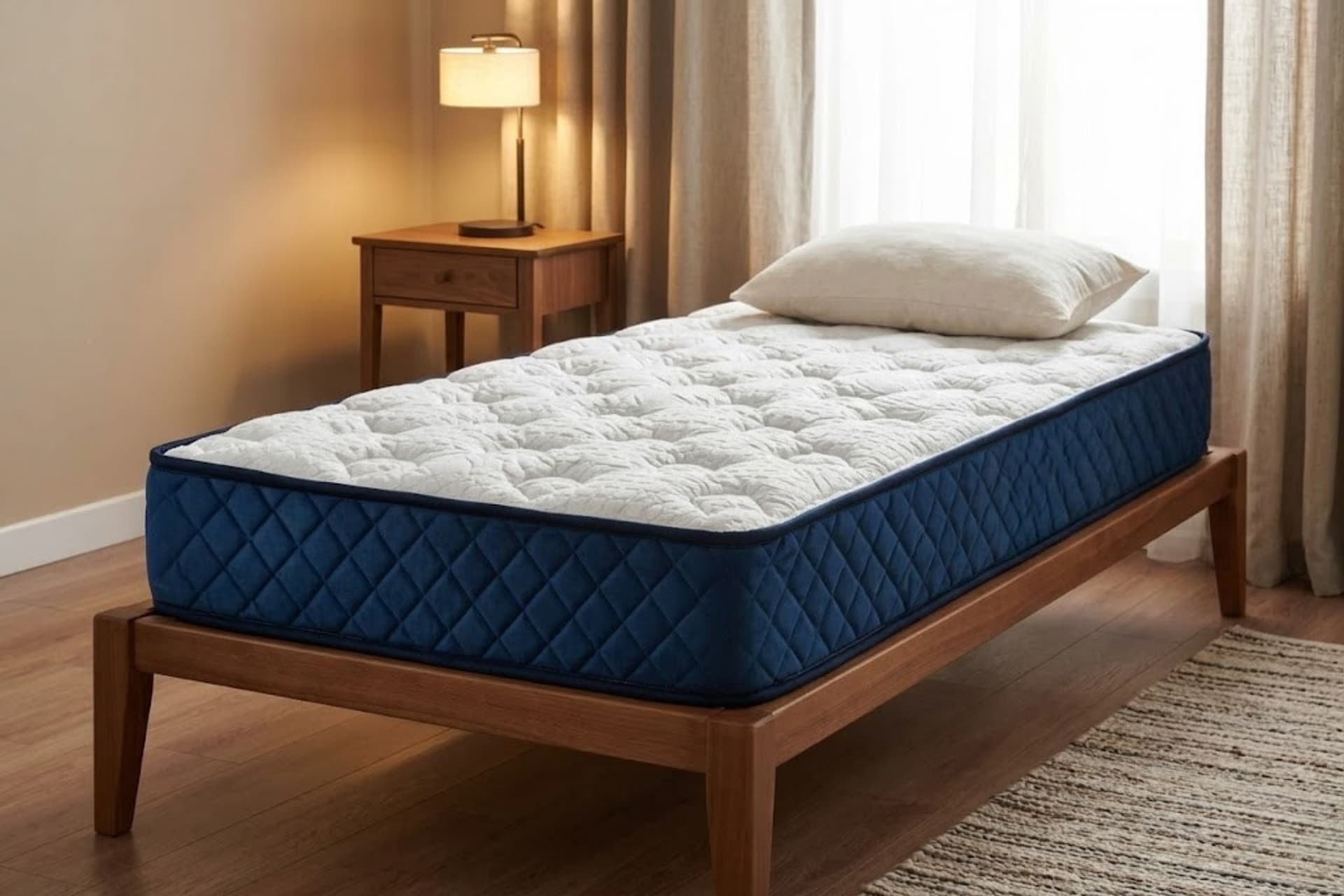 BLUE TEK KİŞİLİK YATAK, 90X190