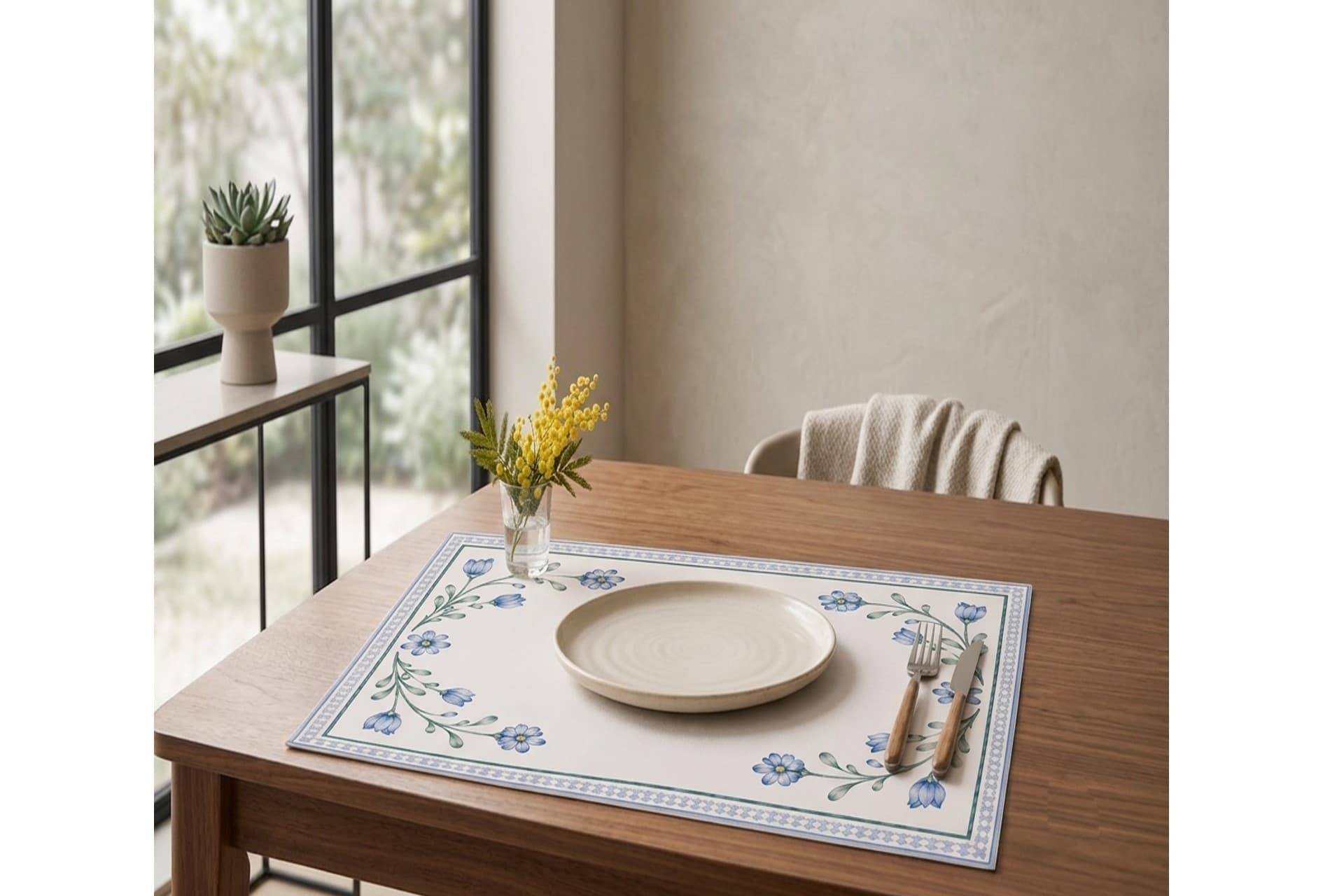 COTTAGE BLOOM FLORAL ALTILI AMERİKAN SERVİS TAKIMI