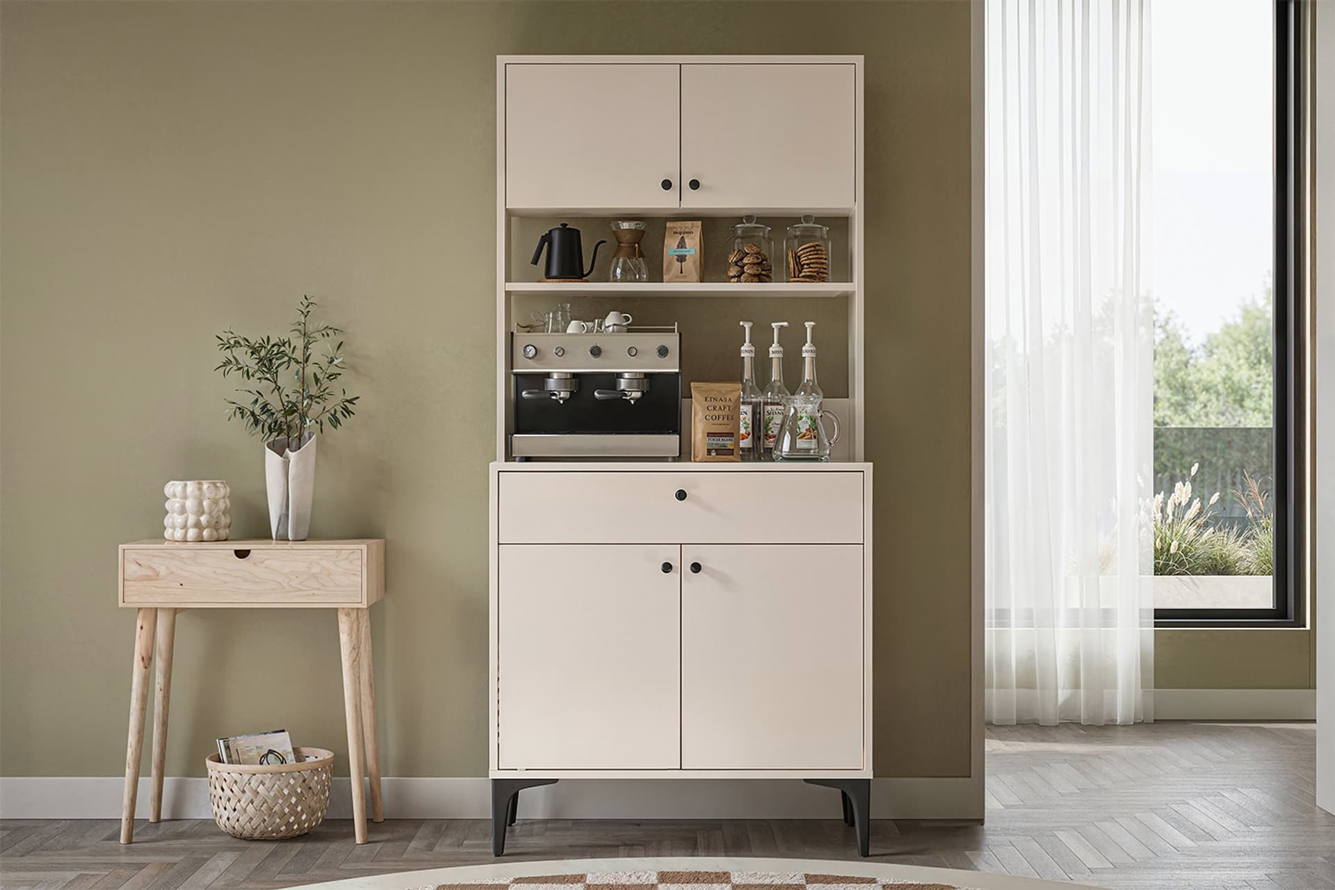 ÇETMEN COMFORT FLEX KAHVE KÖŞESİ 85 CM