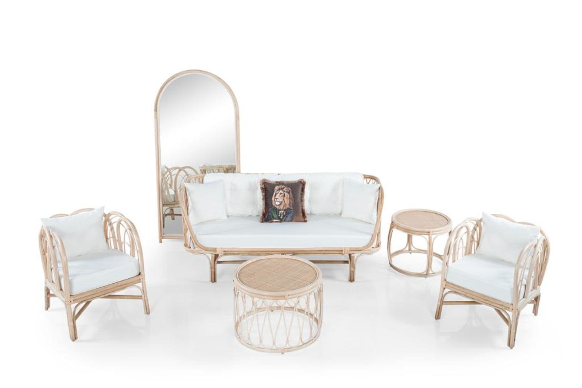 SOFA ÜÇLÜ BAHÇE OTURMA TAKIMI