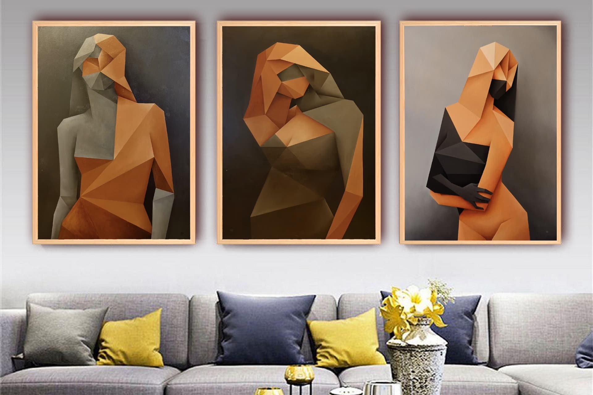 DOKUN BANA PANO SETİ, 50X70