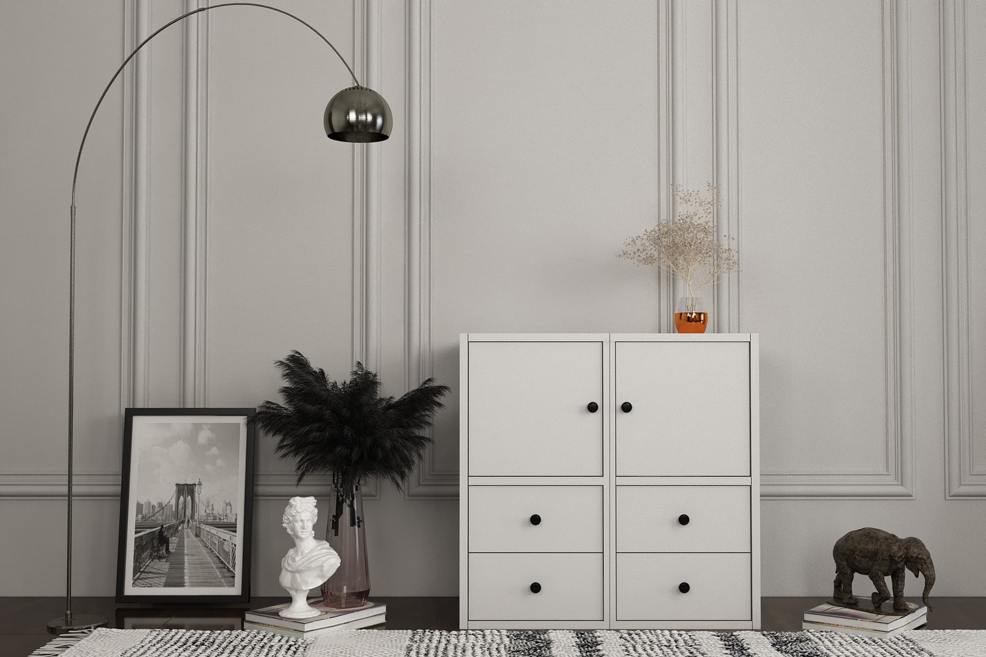 BK ÇOK AMAÇLI DOLAP, 4 KAPAKLI, ÇAD