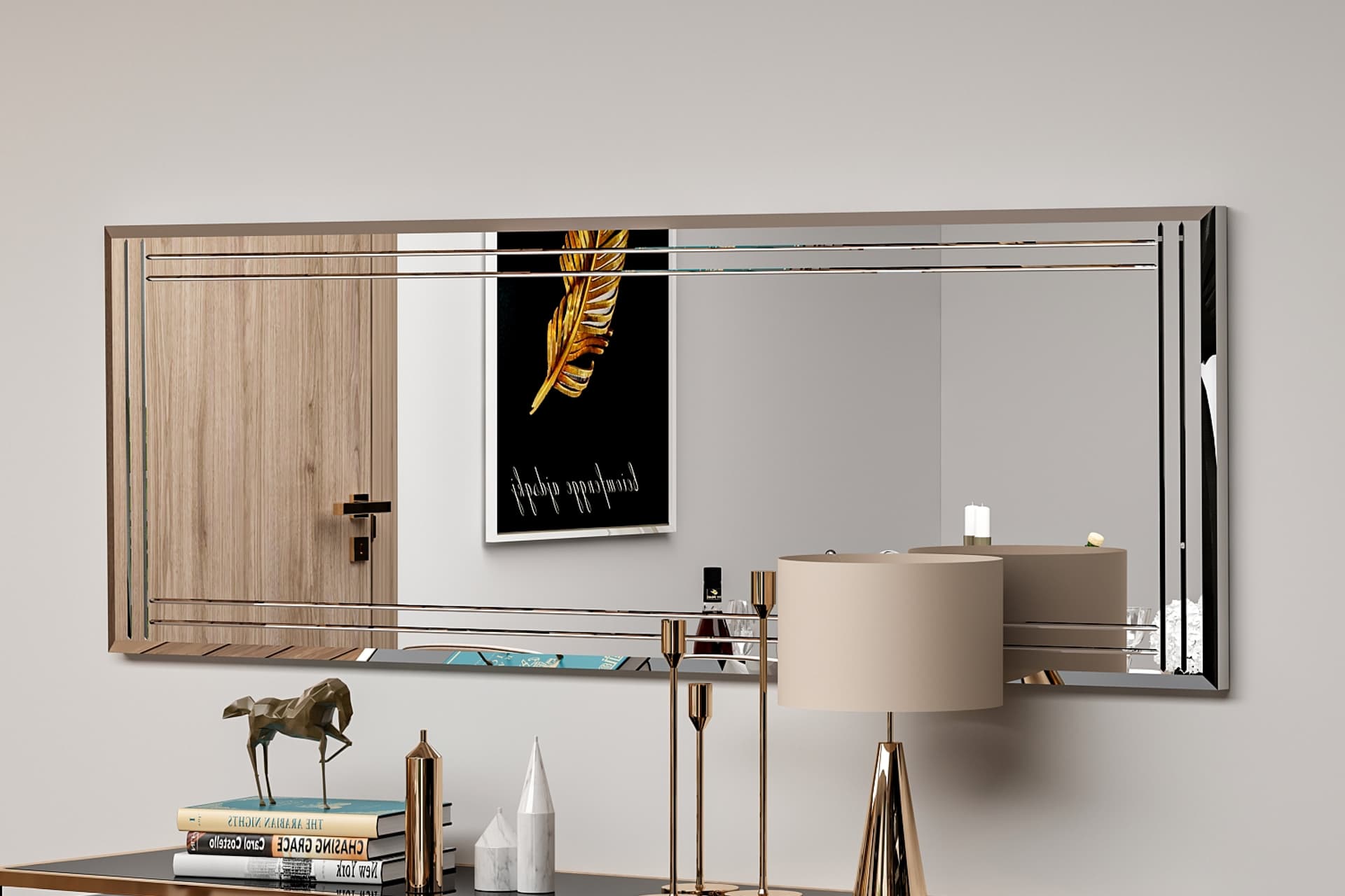 BUHEM AYNA DRESUAR VE SALON AYNASI, 40X120, BHM001