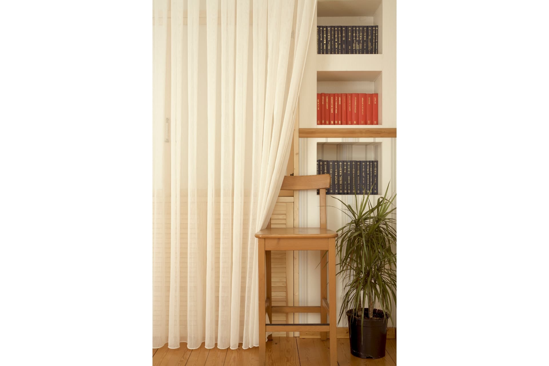 MASSARELLİ NOPELİ KETEN TÜL KREM  PİLESİZ 150X260