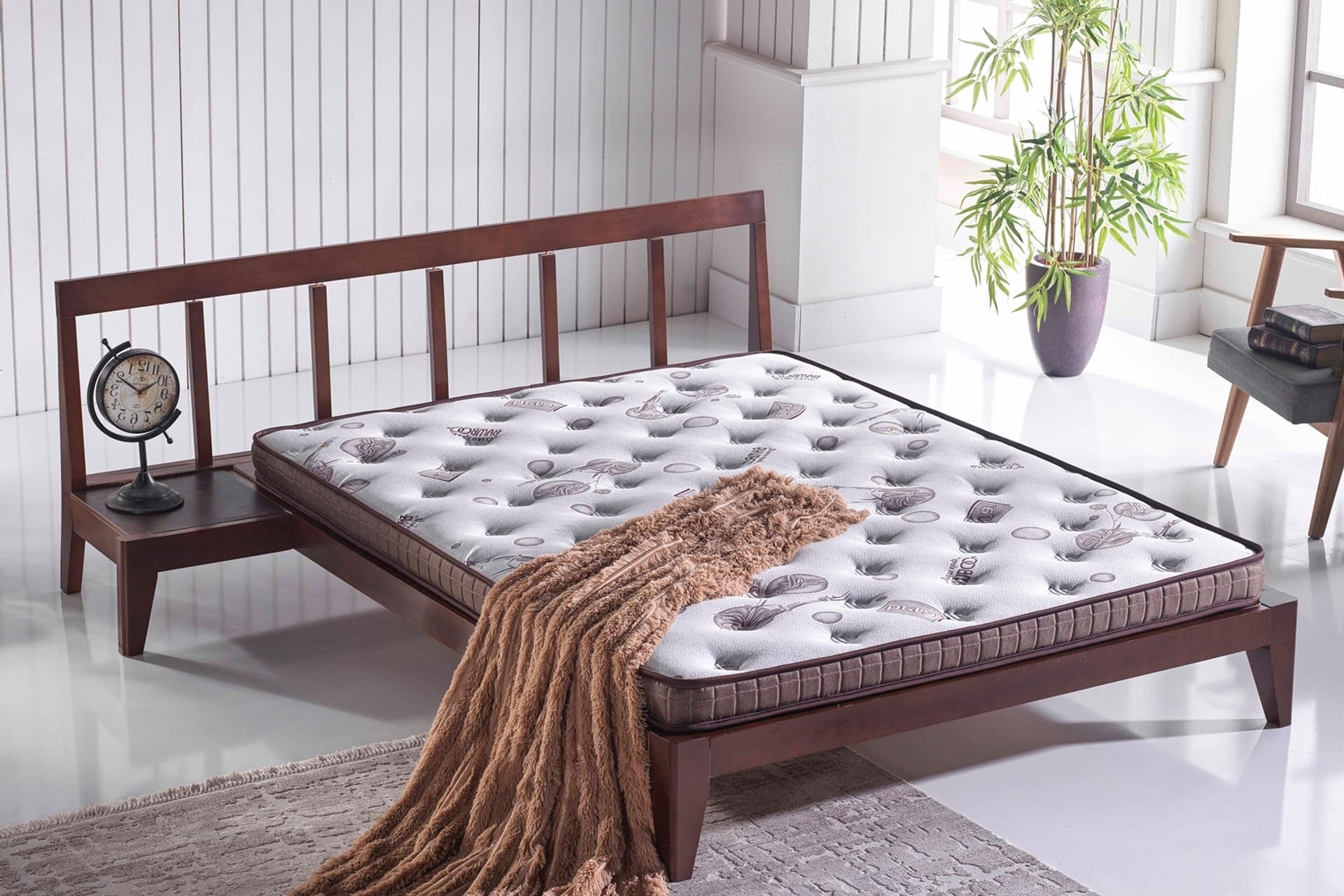BAMBOO PED YATAK ŞİLTESİ, 90X190