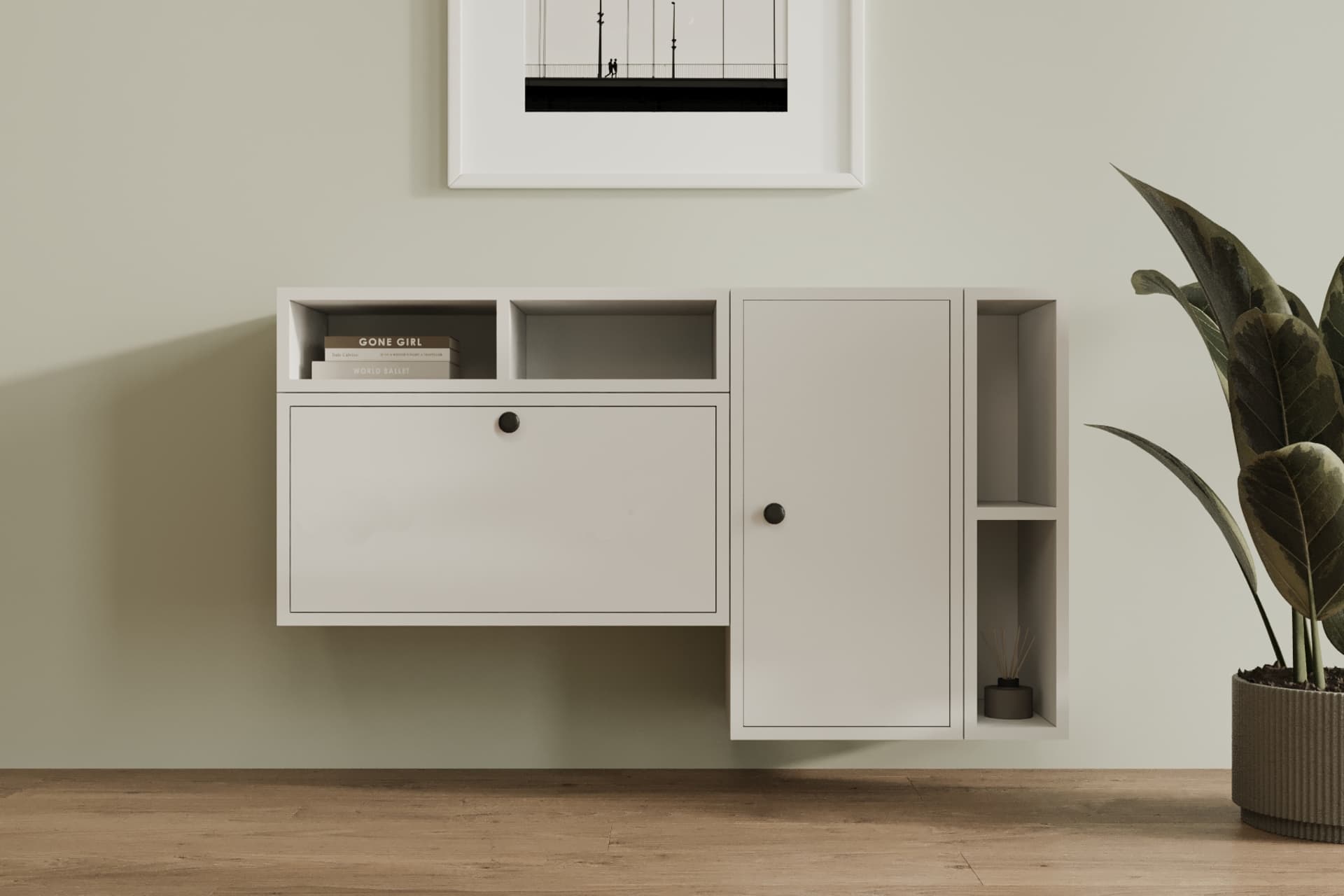 CONSOLA PENTA MODÜL DUVARA MONTE KONSOL MST-KNS-1014