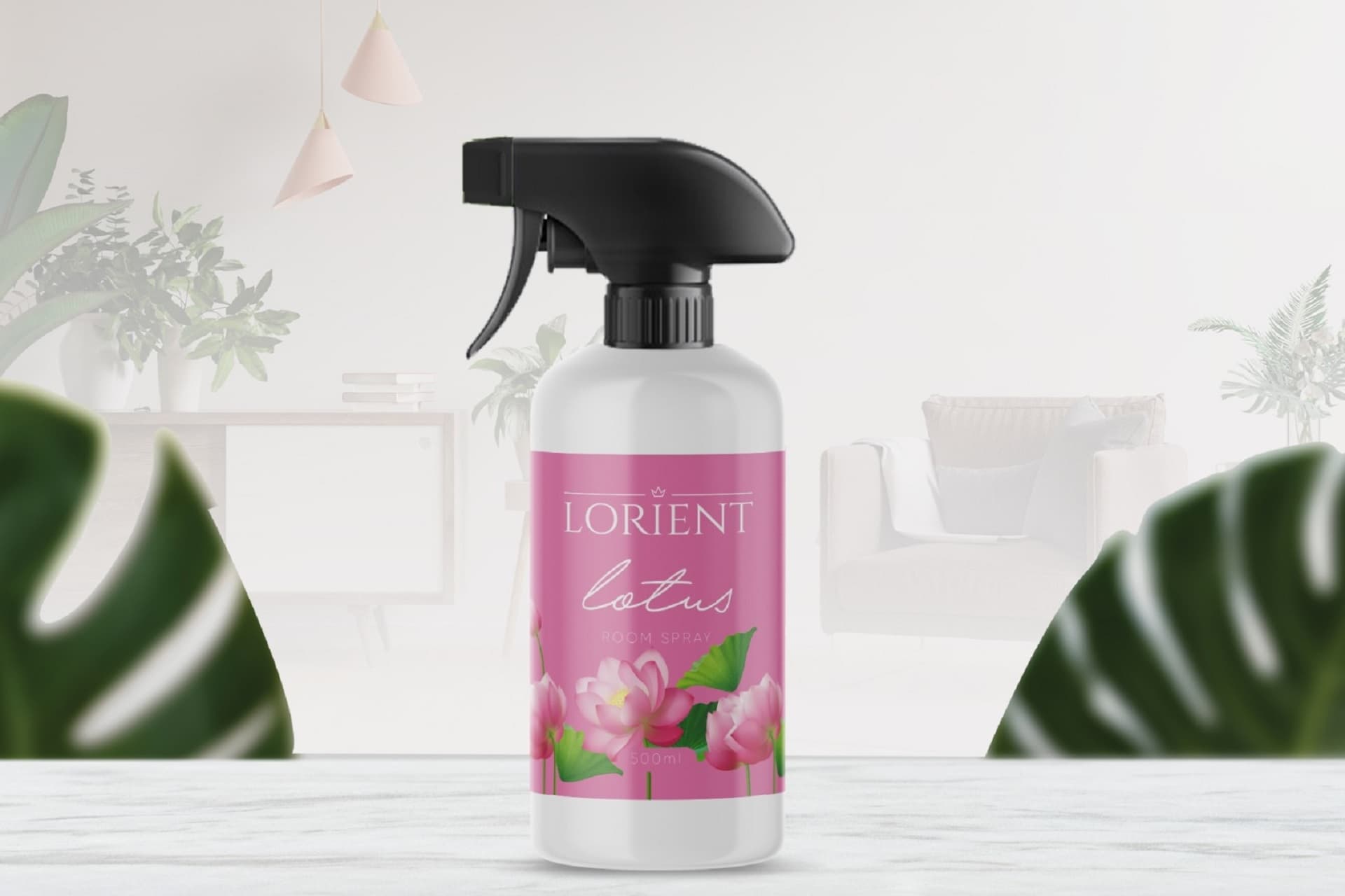 DFN HOME LORIENT ORTAM SPREYİ, LOTUS, 500 ML