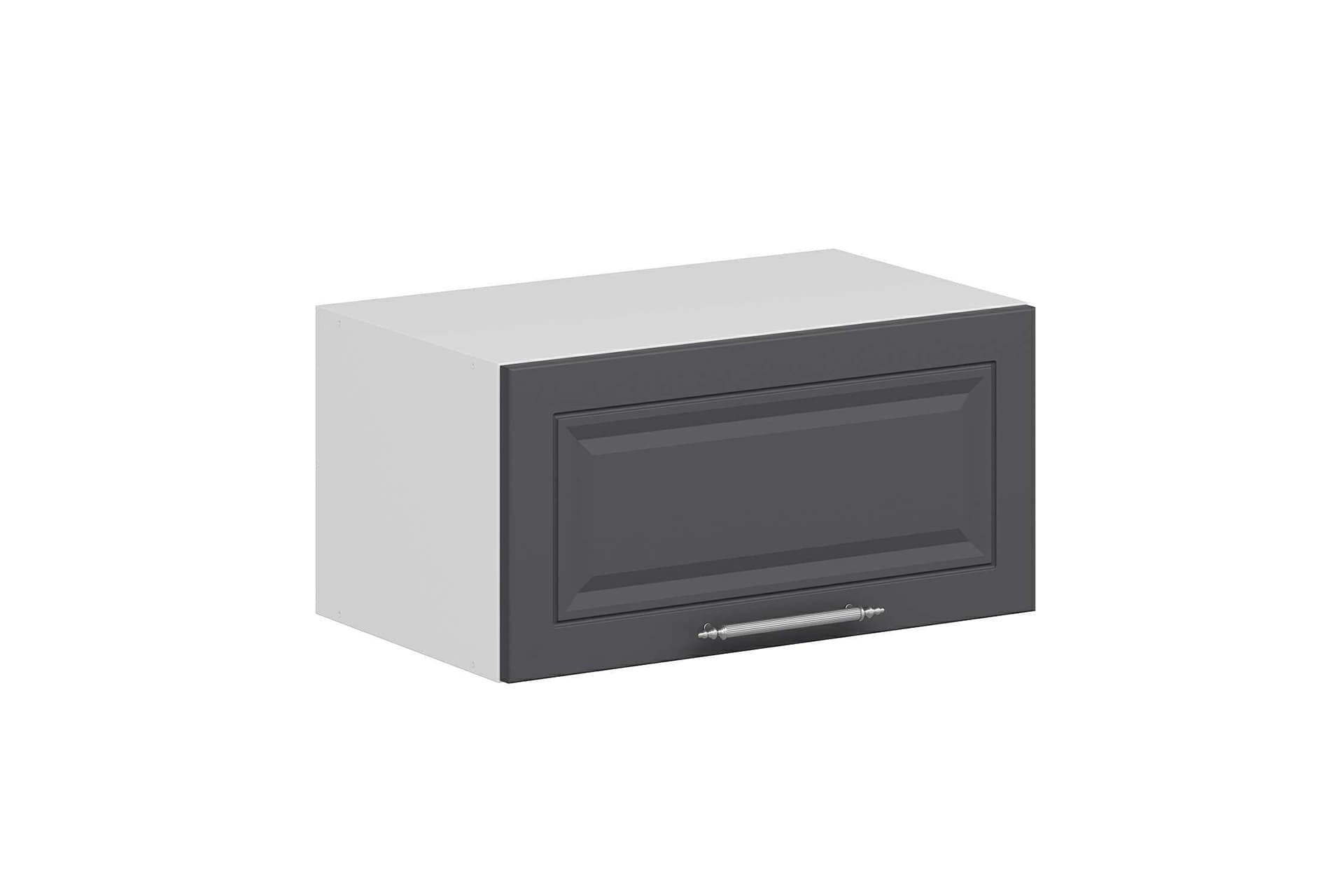 ALVİNKA MUTFAK MODÜL MBR_C ÜST 1YK 60 H30 CM DAV DOLAP, BEYAZ ANTRASİT SUNTALAM