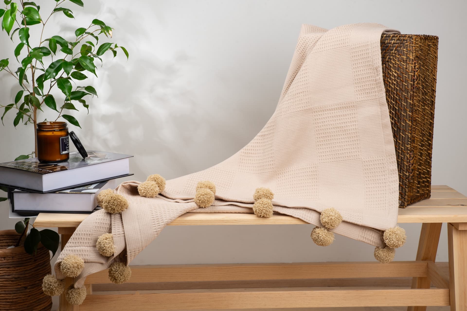 DFN HOME PUFY KOLTUK ŞALI, KAHVERENGİ, 90X225