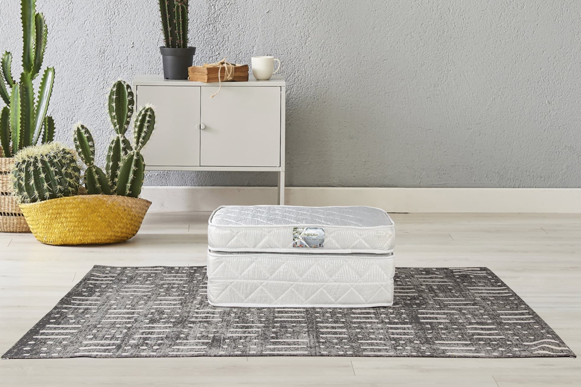 TREND KATLANIR YAYLI TEK KİŞİLİK YATAK, 90X190