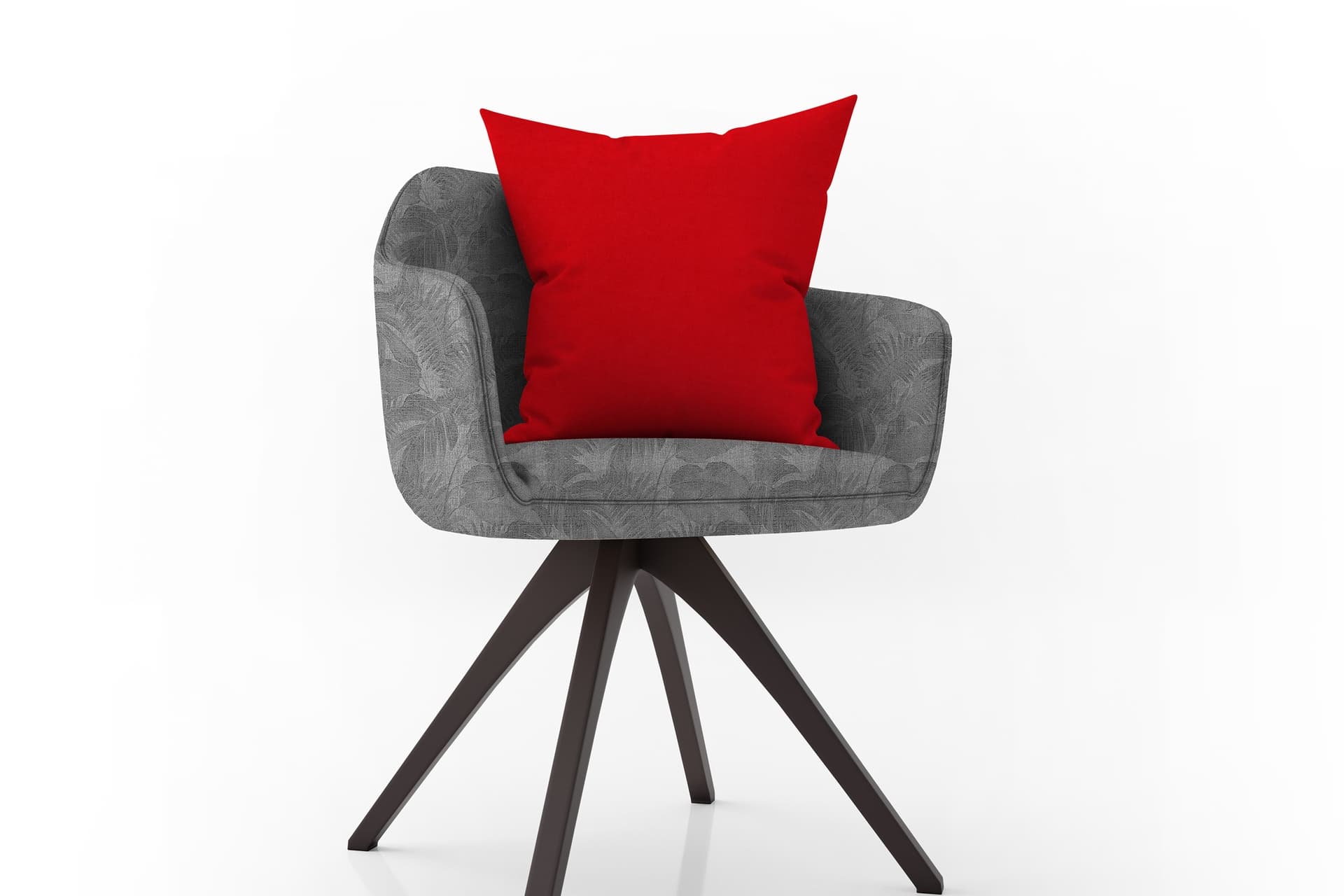 ETSHOME KADİFE DOKULU KIRMIZI KIRLENT KILIFI 45X45