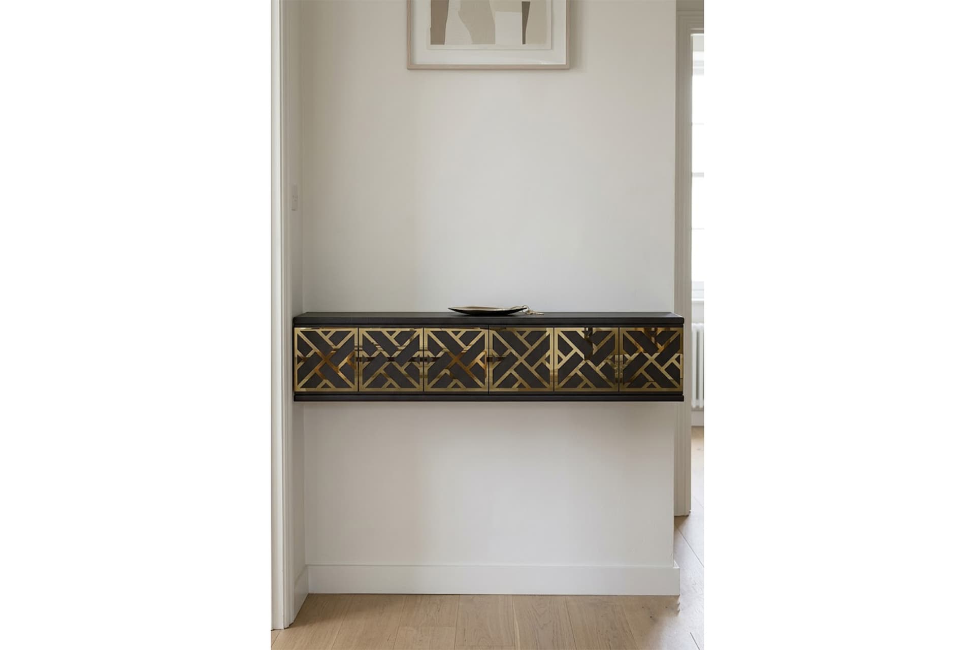 AREX DRESUAR ANTRE HOL RAFI ANTRASİT GOLD 120 CM DA1238AG