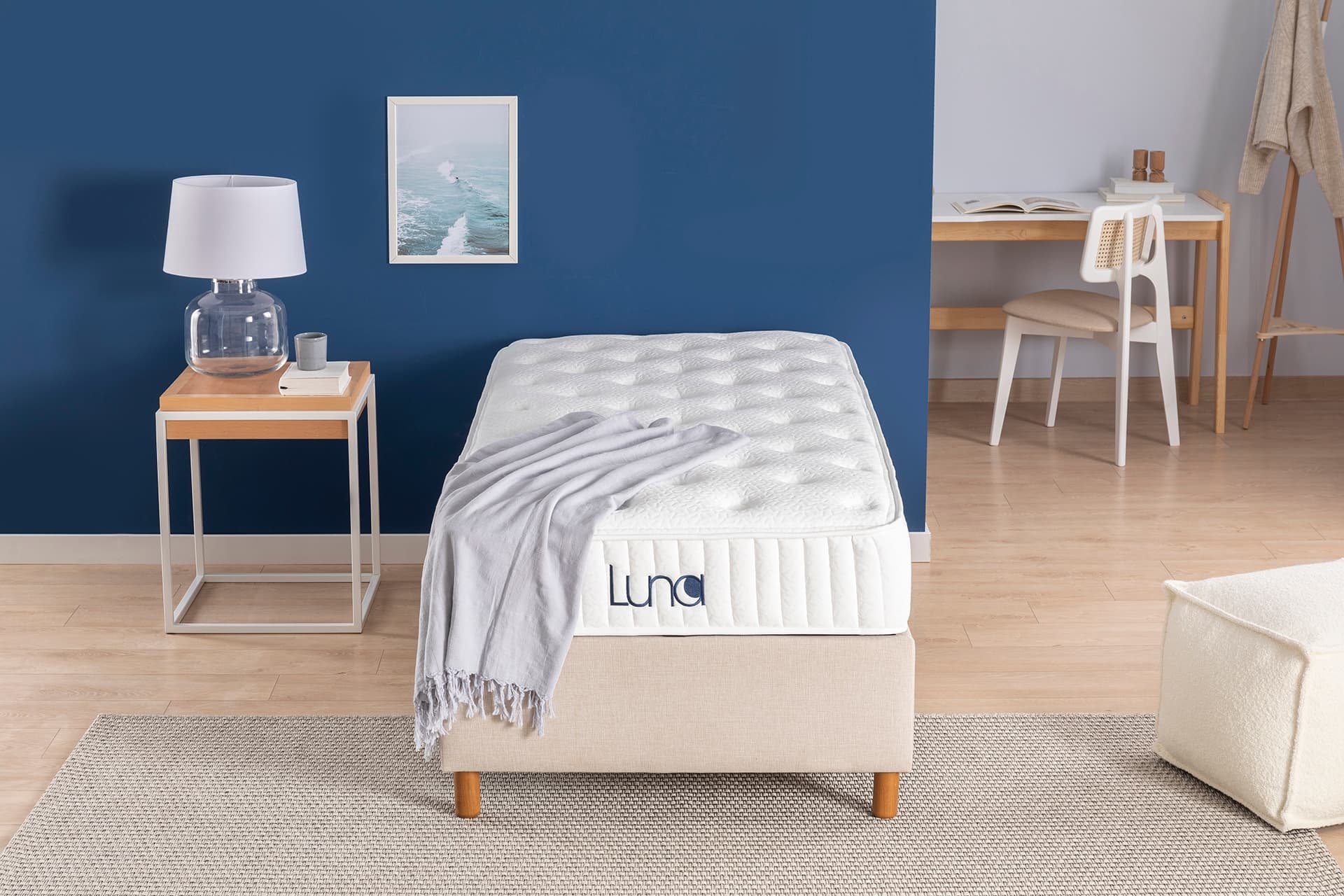 LUNA DORMİ TEK KİŞİLİK YATAK, 90X190