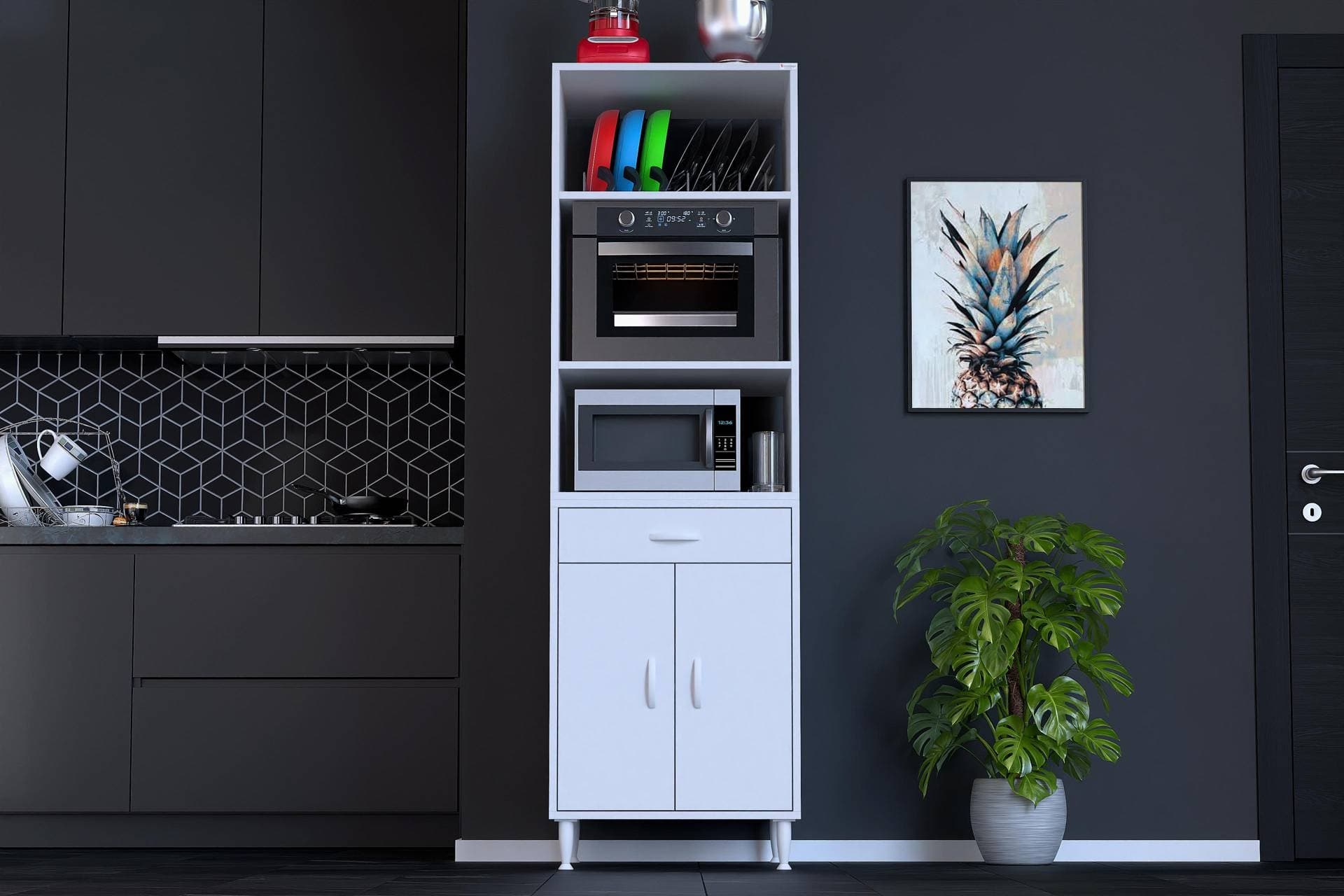 ENNET ÇOK AMAÇLI MUTFAK DOLABI, KAPAKSIZ, 48 CM