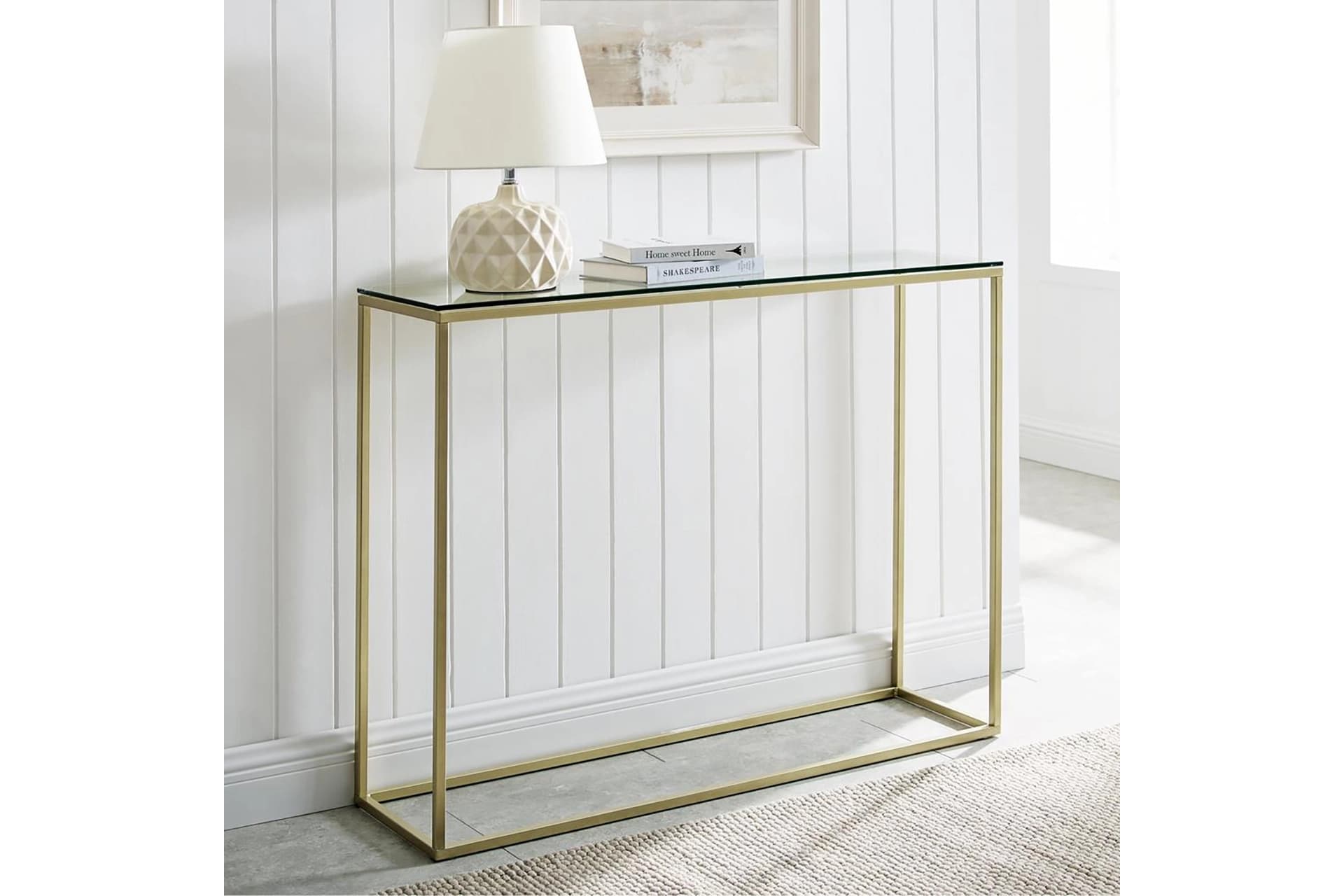 WİCK GOLD METAL DRESUAR KONSOL